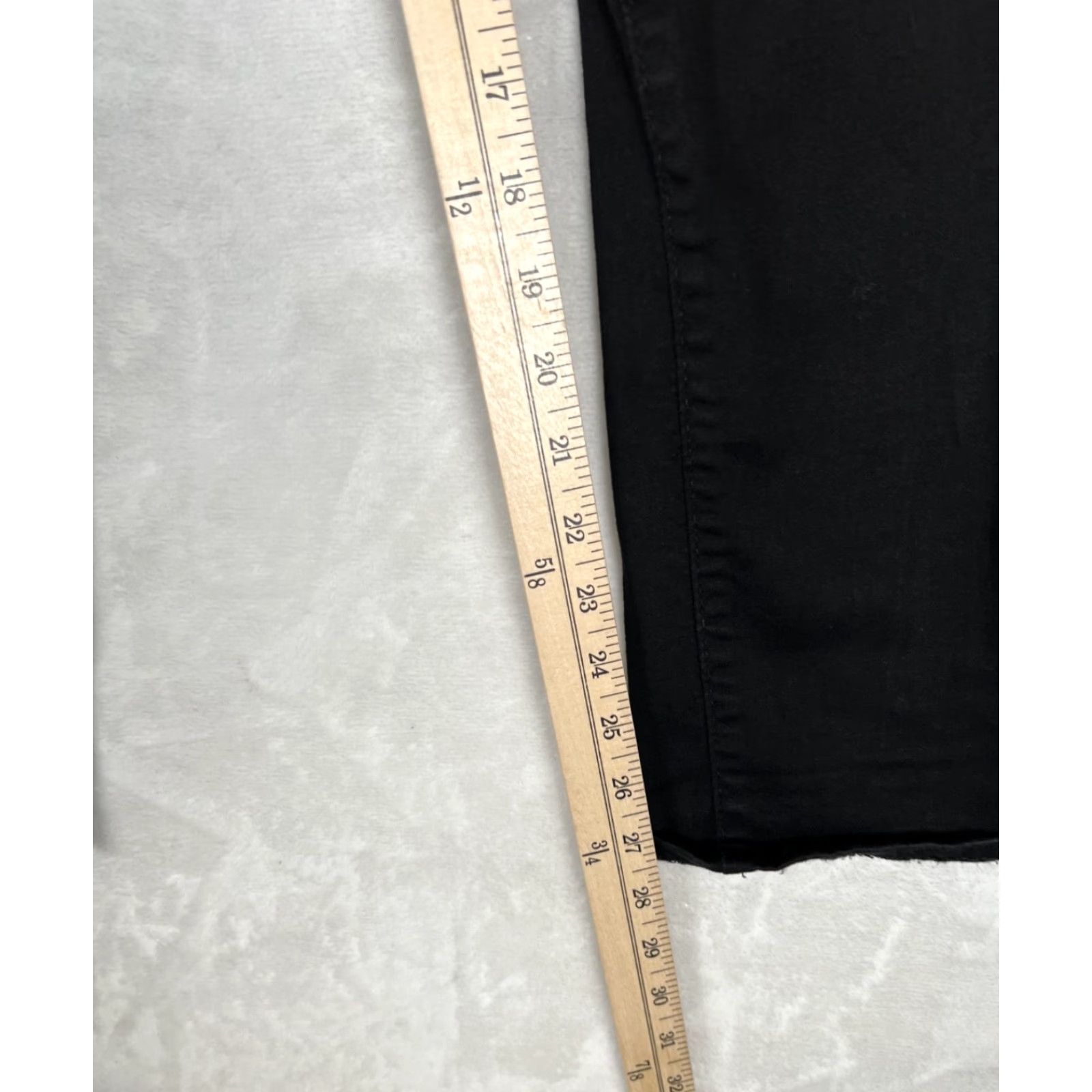 Levi's Levi's 721 High Rise Skinny Jeans Women's 31x27 Black Denim Stretch Zip Size 24" / US 00 / IT 34 - 3 Thumbnail