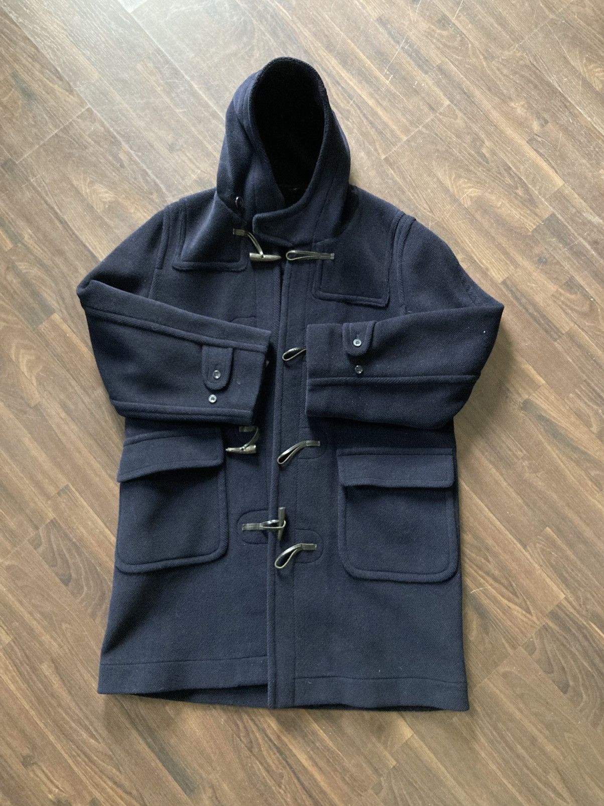 Invertère Vintage 80s 90s Wool Dufflecoat Moorbrook