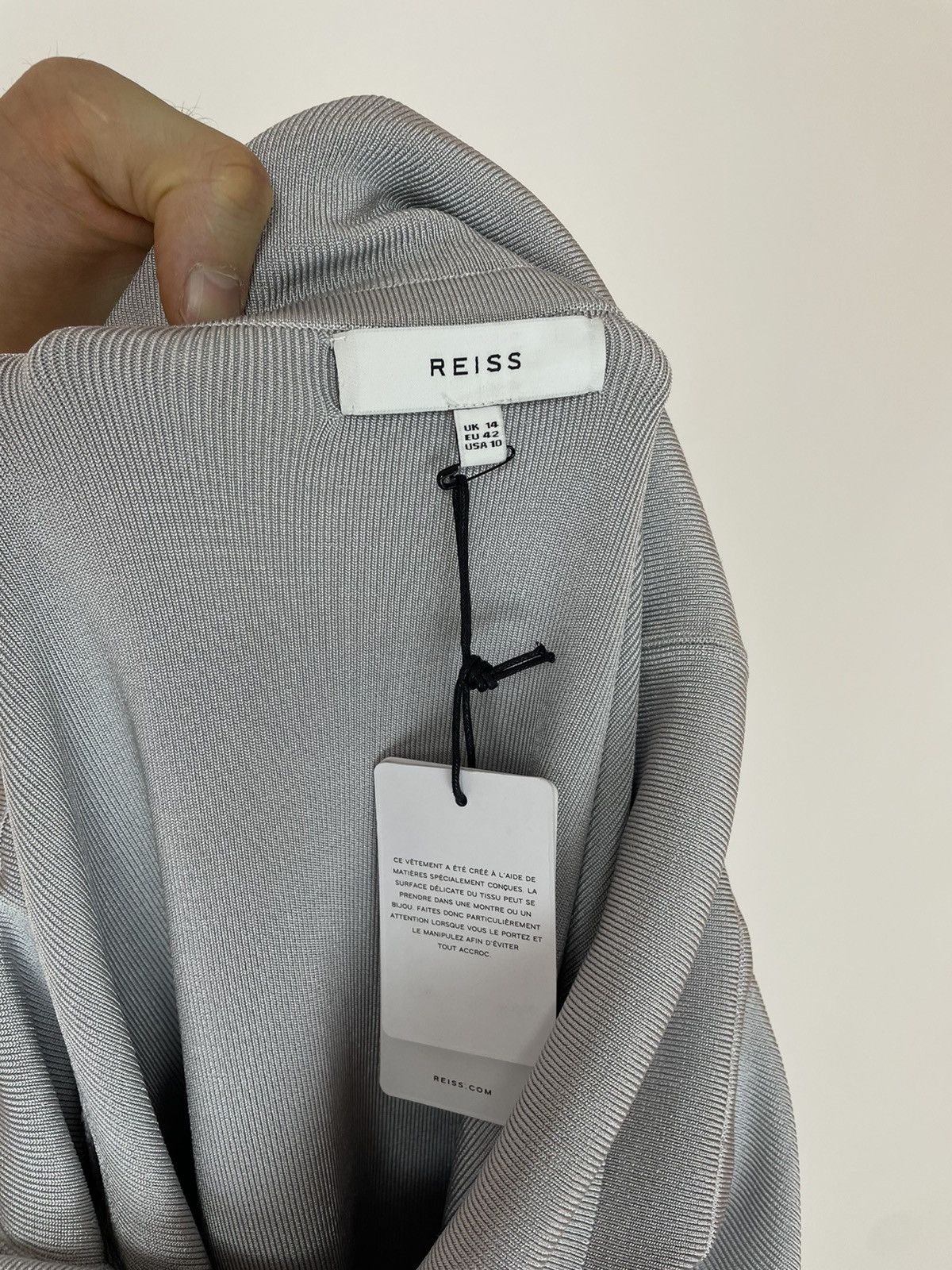 Japanese Brand × Reiss REISS KNIT DRESS Women's size UK14 EUR42 Size L / US 10 / IT 46 - 7 Thumbnail