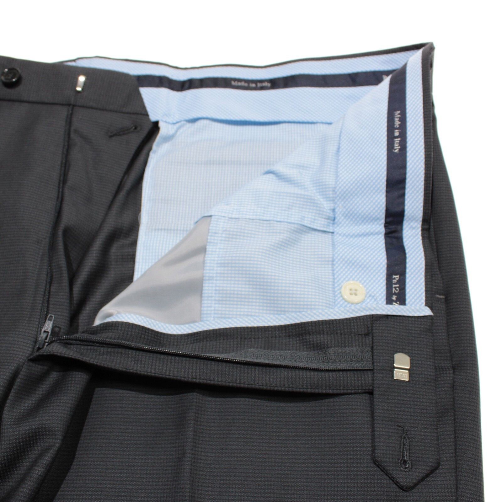 Zanella Zanella New with tags Dress Pants Size 42 US In Gray Size US 42 / EU 58 - 3 Thumbnail