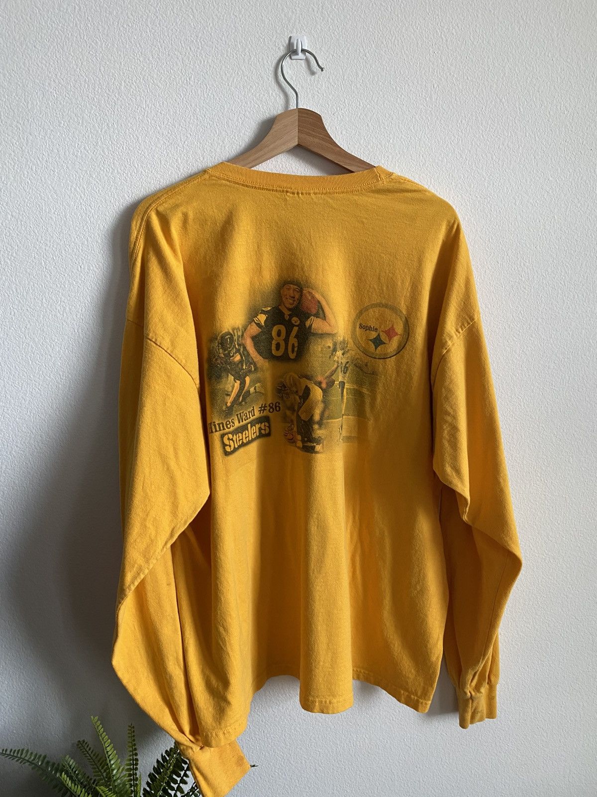 NFL Hines Ward Steelers NFL Player Tee Size US XXL / EU 58 / 5 - 9 Thumbnail