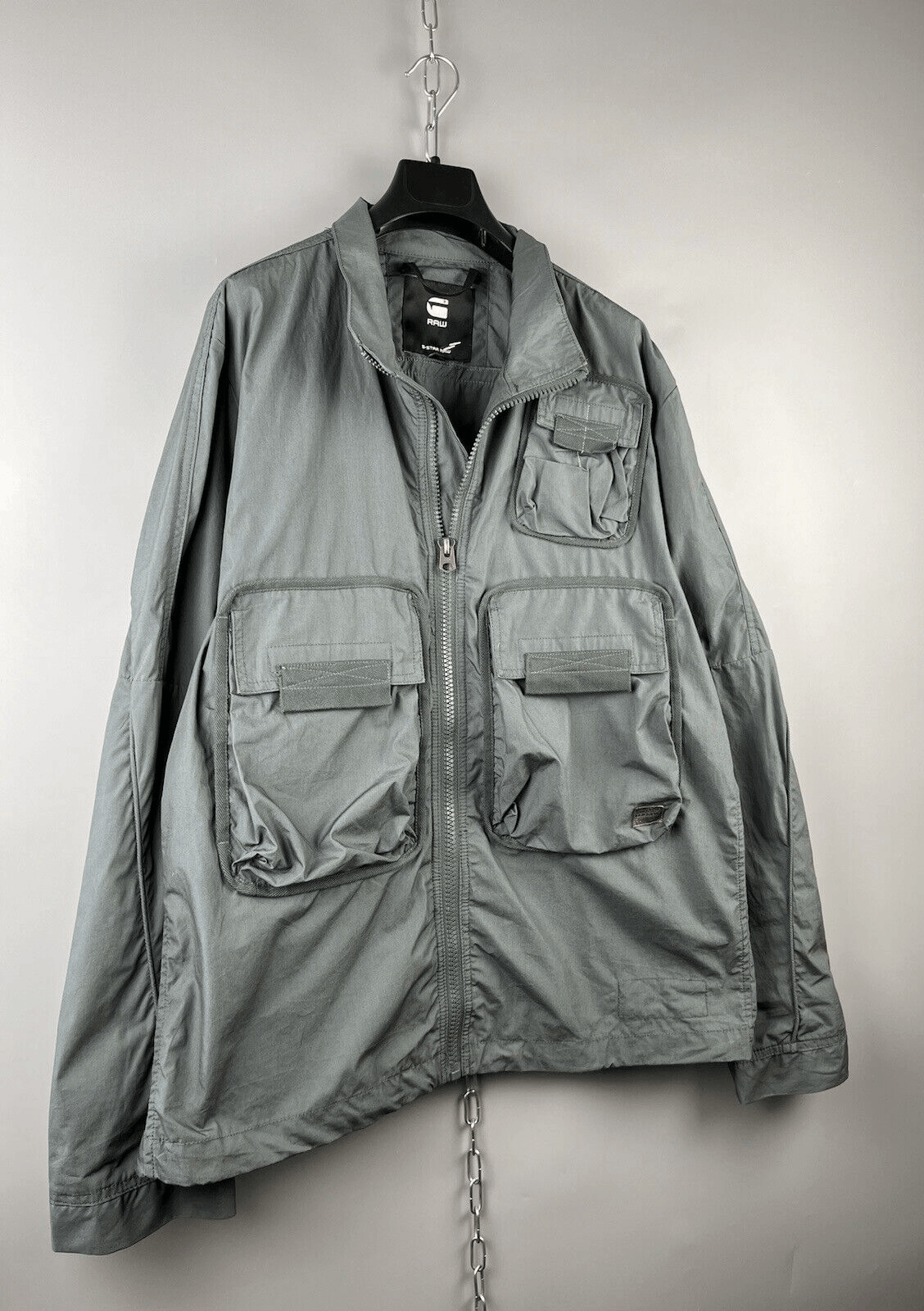 G-Star G Star Raw Mens Multipocket Military Bound Bomber Jacket Size US XL / EU 56 / 4 - 2 Thumbnail