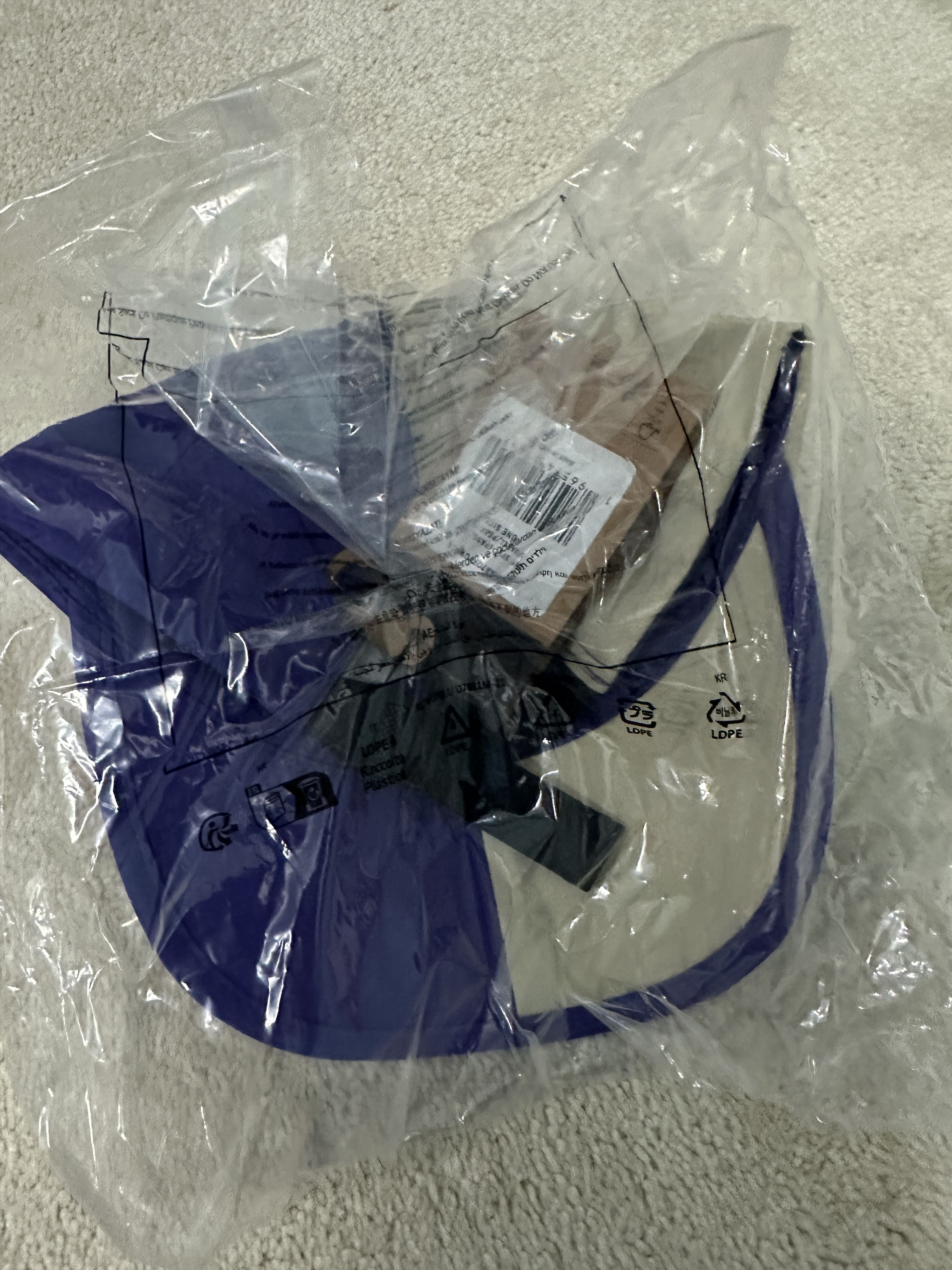 Supreme × The North Face Supreme X TNF Split 6-Panel White Purple Size ONE SIZE - 4 Thumbnail