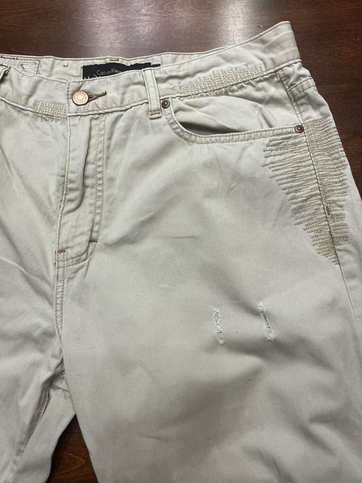 Calvin Klein Calvin Klein Khakis Size US 32 / EU 48 - 3 Thumbnail