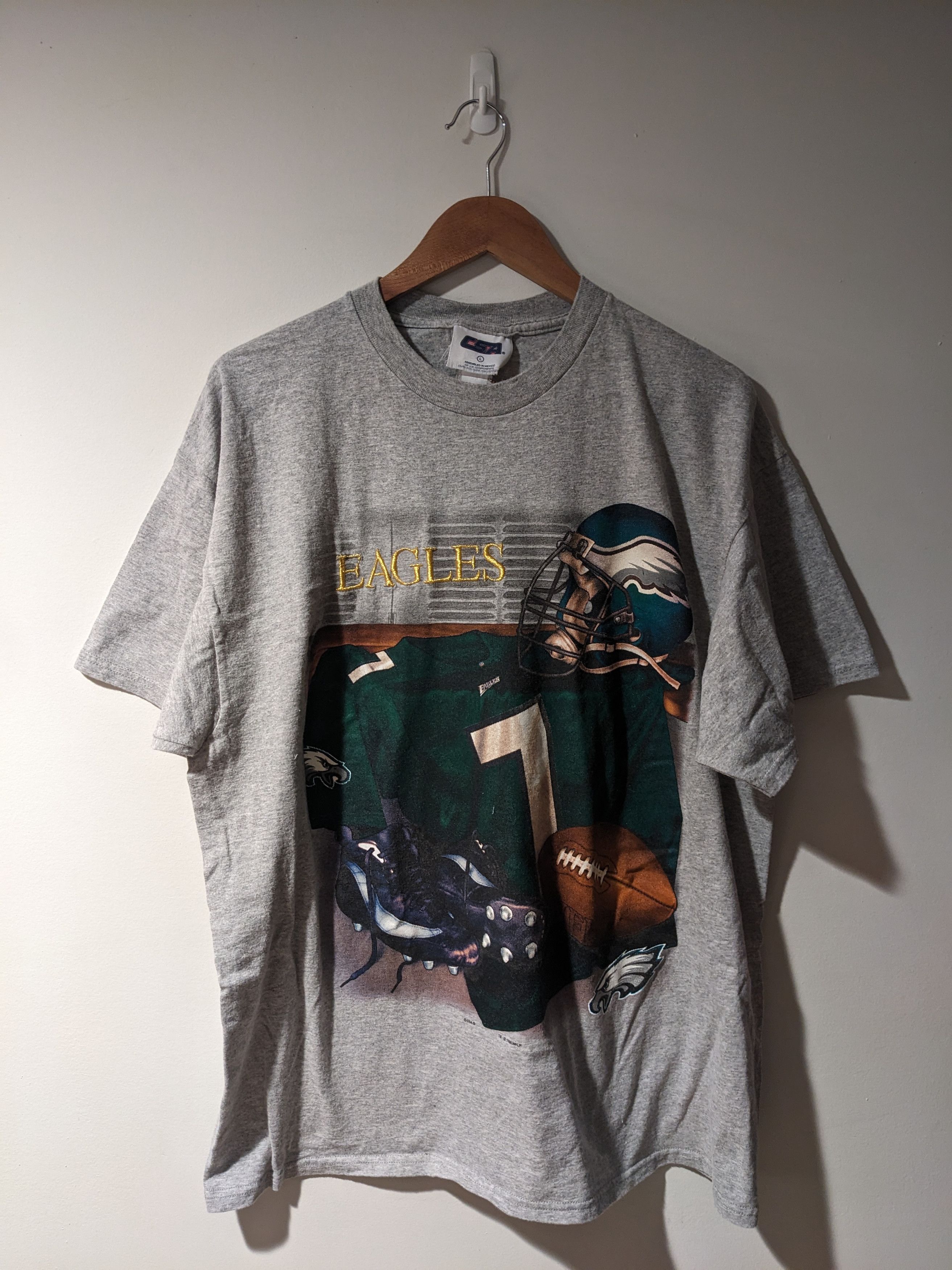 NFL Vintage 1998 Philadelphia Eagles NFL Football Large T-Shirt Size US L / EU 52-54 / 3 - 1 Thumbnail