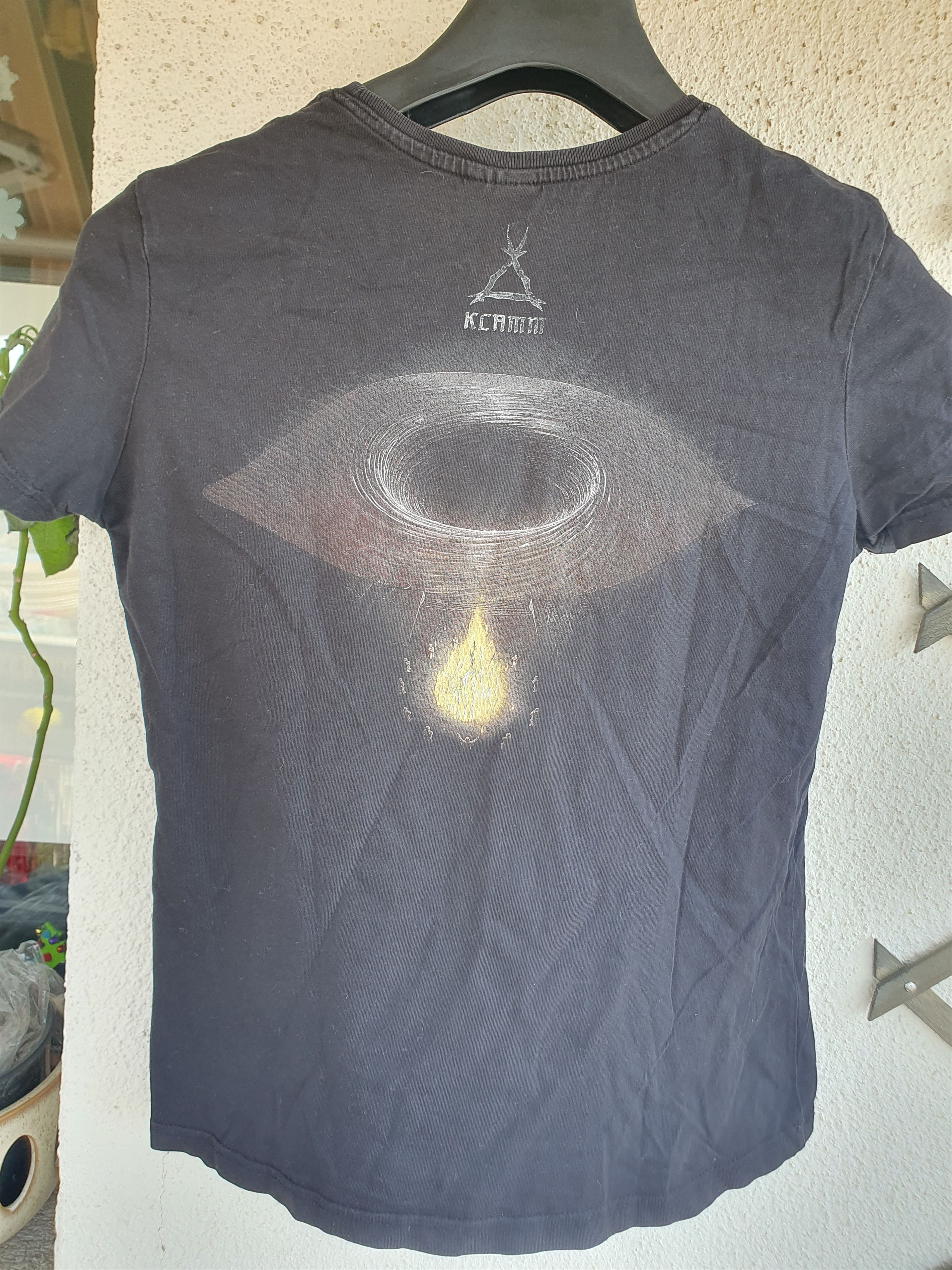 Band Tees Klamm Wahnsee Women's Black Metal Band t-shirt sz M Size M / US 6-8 / IT 42-44 - 7 Thumbnail