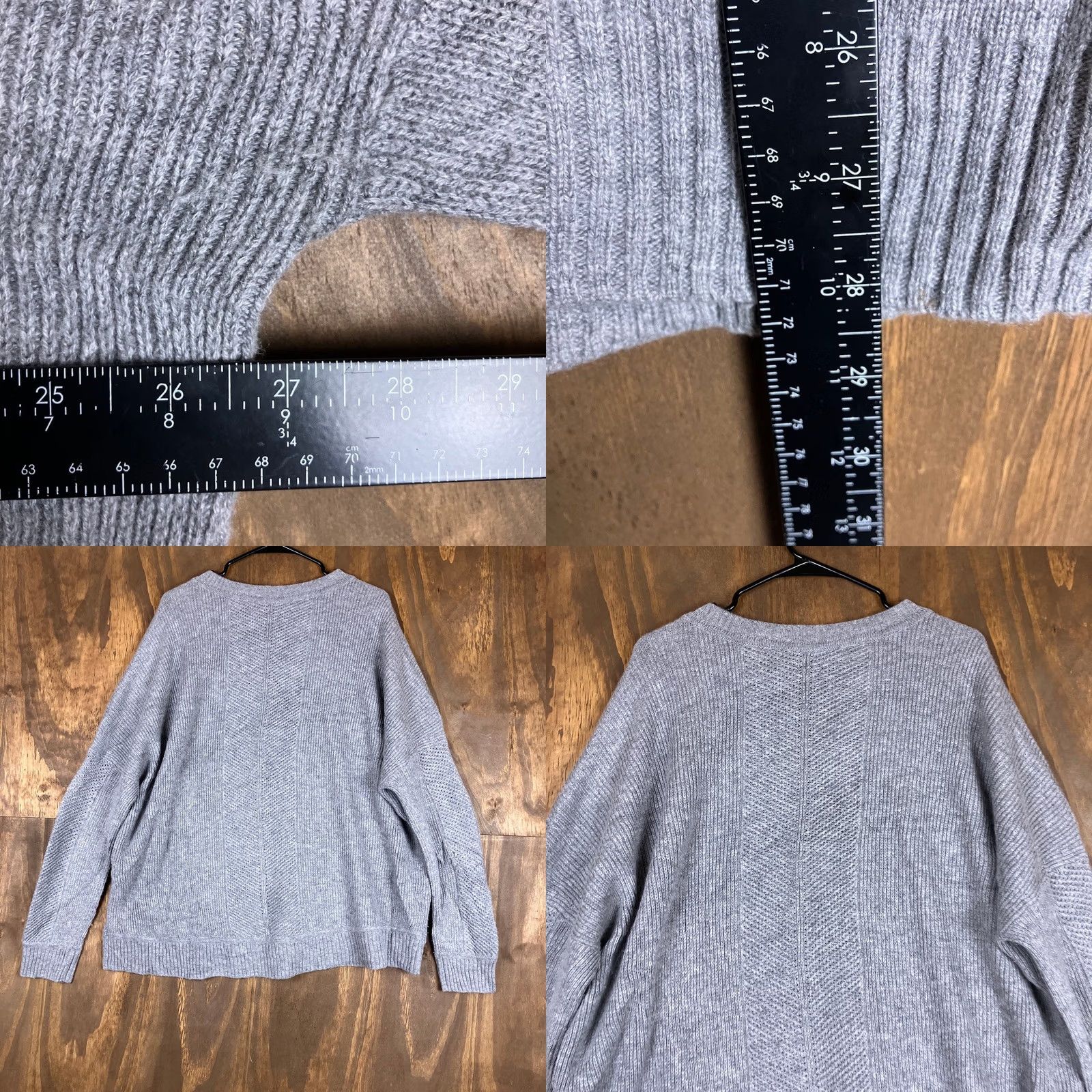 Athleta Athleta Sweater Charcoal Crew Neck Wool Cashmere XL Women’s Pullover Knit Knitwear Casual Workwear Size XL / US 12-14 / IT 48-50 - 8 Thumbnail