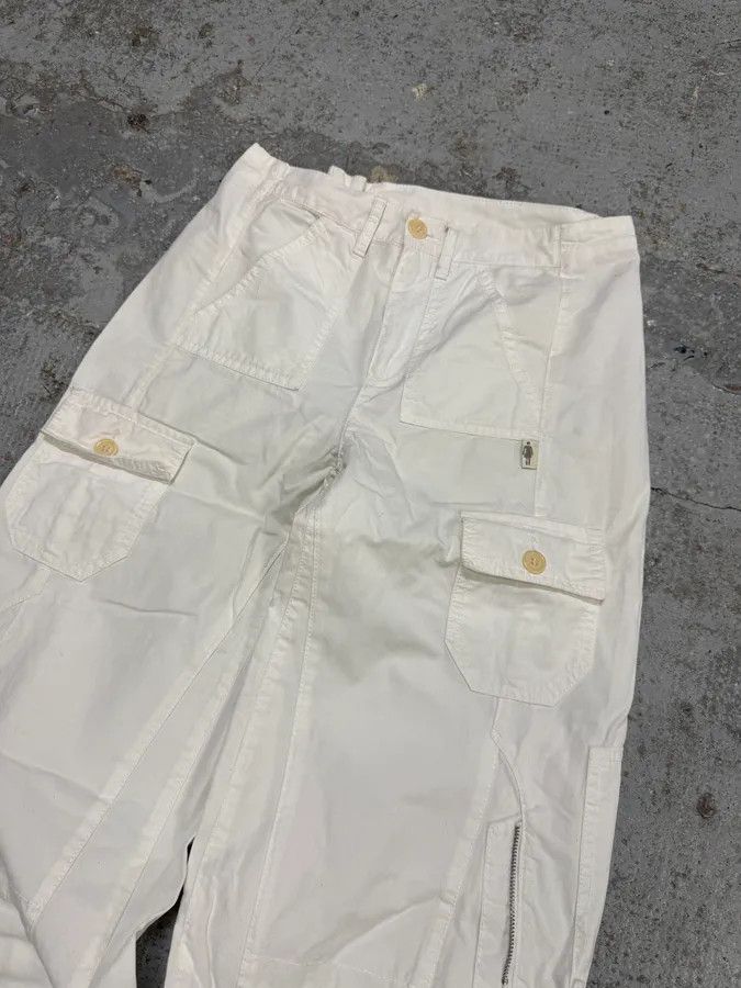 Designer × Jean Paul Gaultier × Vintage Jean Paul Gaultier Trompe L Oeil Pockets Cargo White Pants Size US 30 / EU 46 - 6 Thumbnail