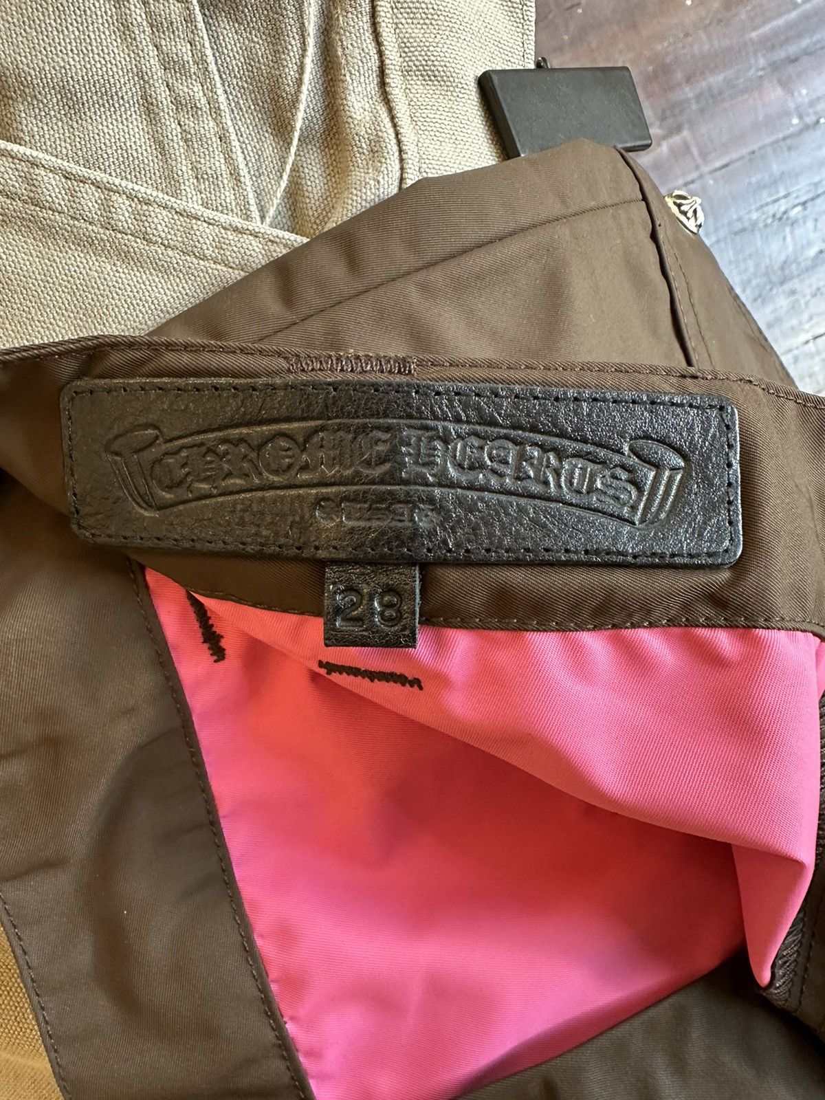 Chrome Hearts CHROME HEARTS PINK PATCHED MINI SKIRT Size 28" / US 6 / IT 42 - 5 Thumbnail