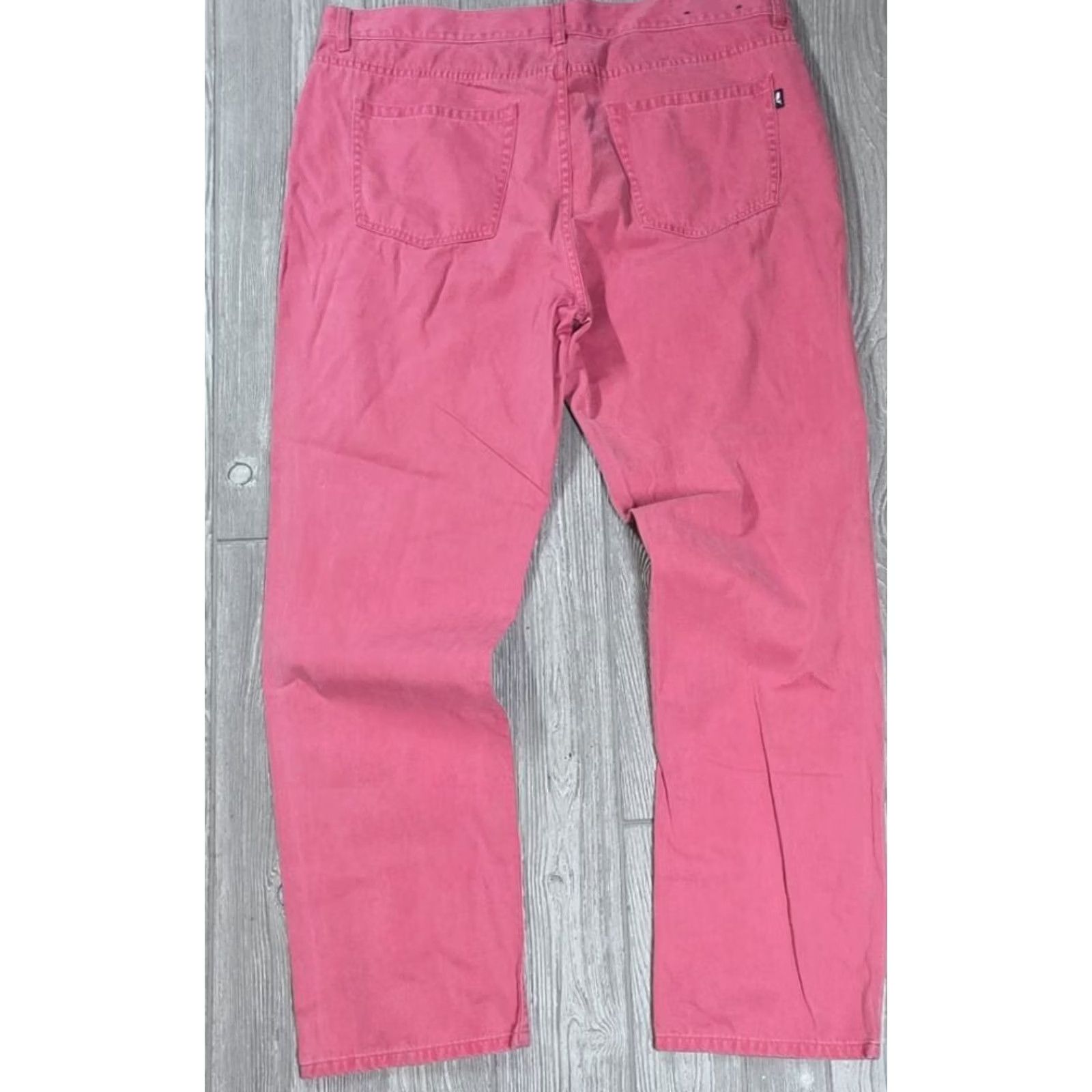 Vineyard Vines VINEYARD VINES 5-Pocket Pant Shirt Mens Pink Cotton Preppy Golf 38 x 32 Regular Modern Casual Business Wedding Size US 38 / EU 54 - 4 Thumbnail