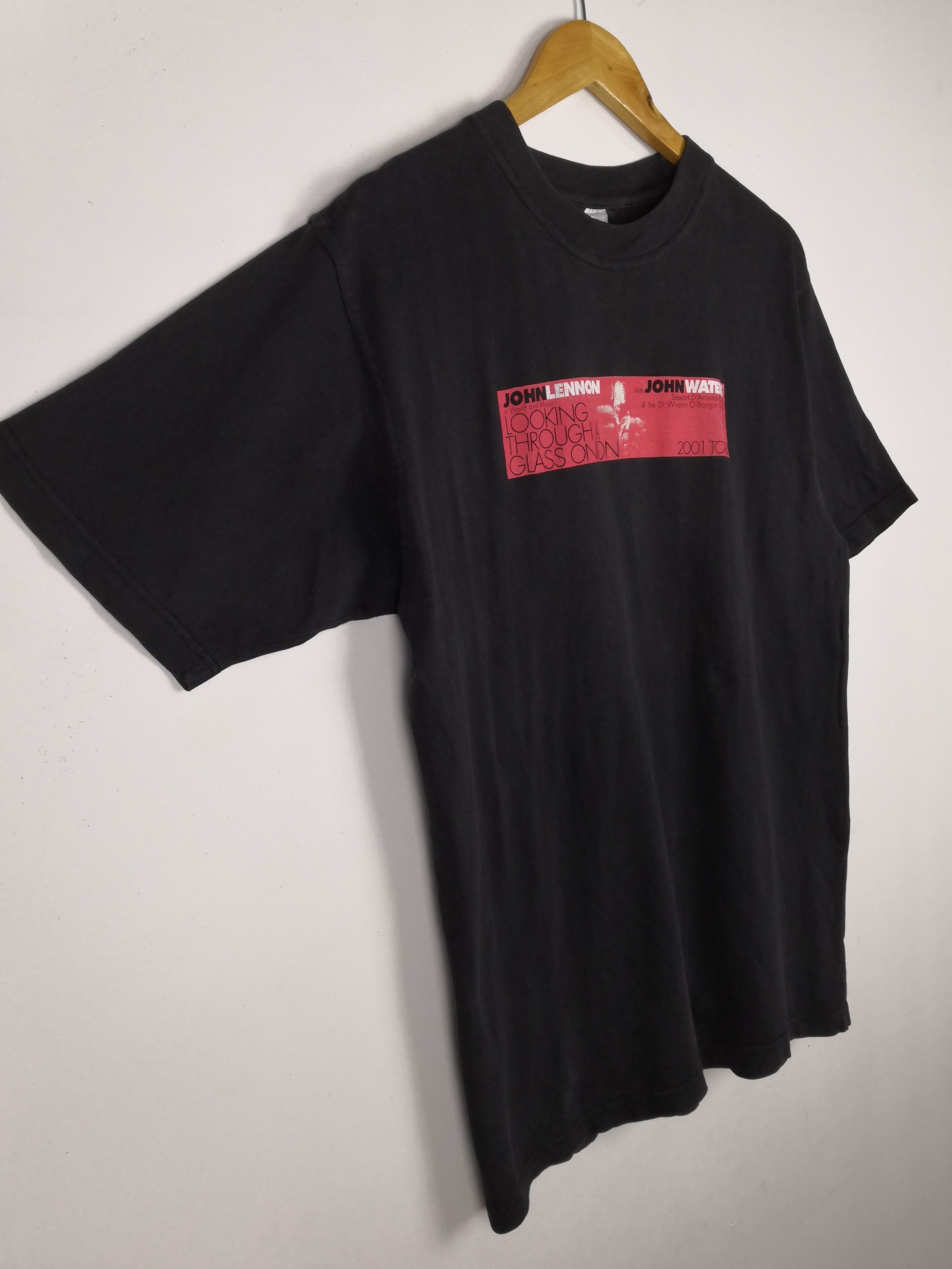 Band Tees Vintage John Lennon T-Shirt Tour Tee Paul McCartney Elton Size US L / EU 52-54 / 3 - 3 Thumbnail