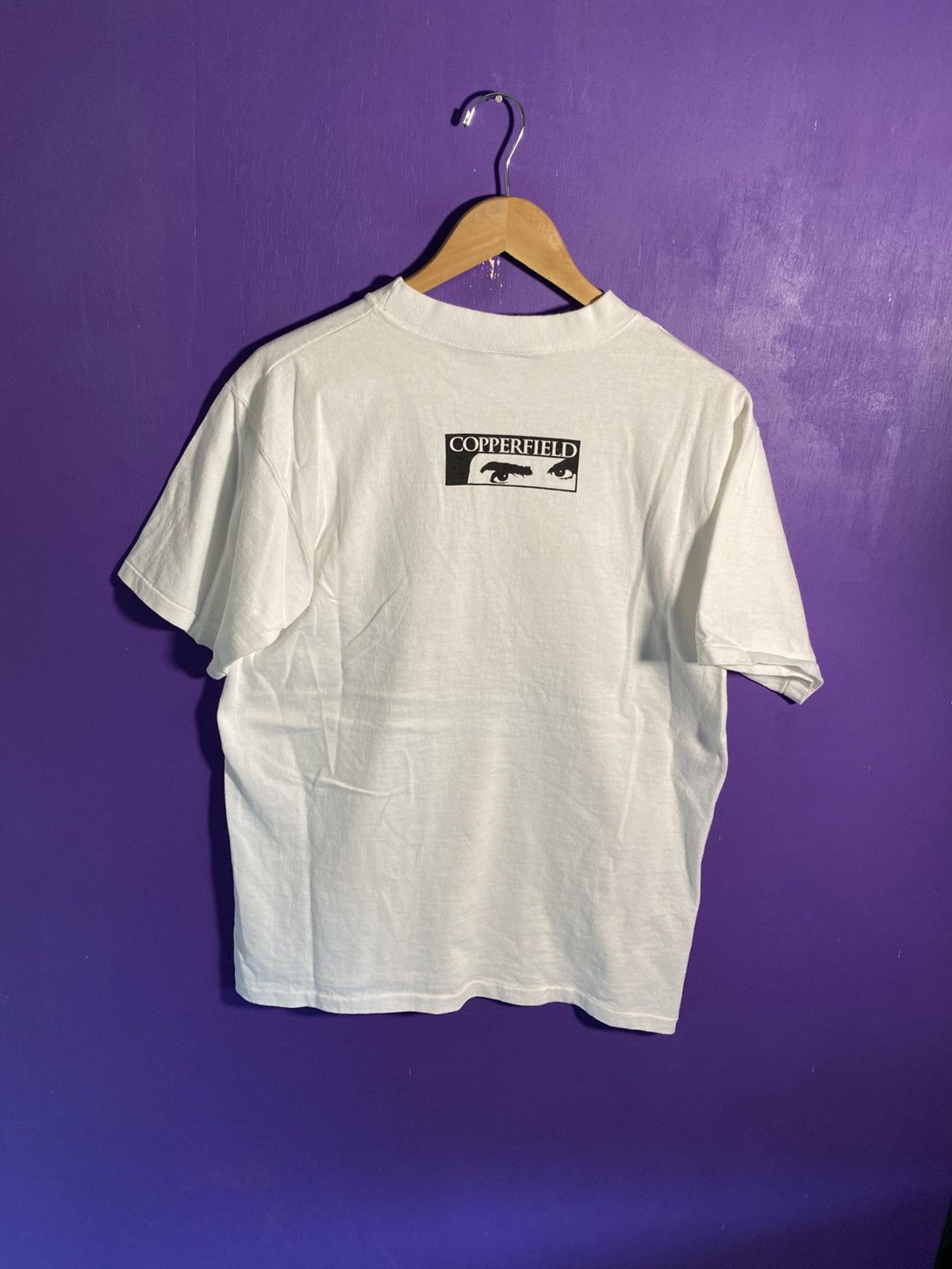 Other Vintage 90s David Copperfield eyes t-shirt Size US M / EU 48-50 / 2 - 2 Thumbnail