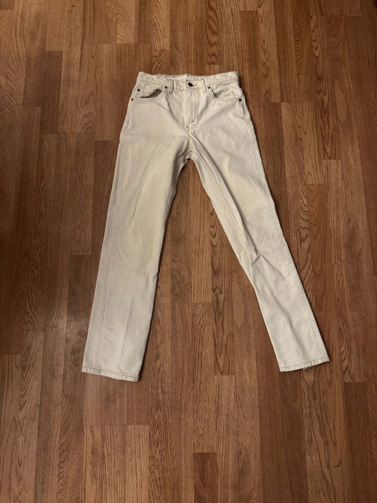 Levi's × Vintage Vintage blank tab Levi’s 550 white Size US 29 - 1 Thumbnail