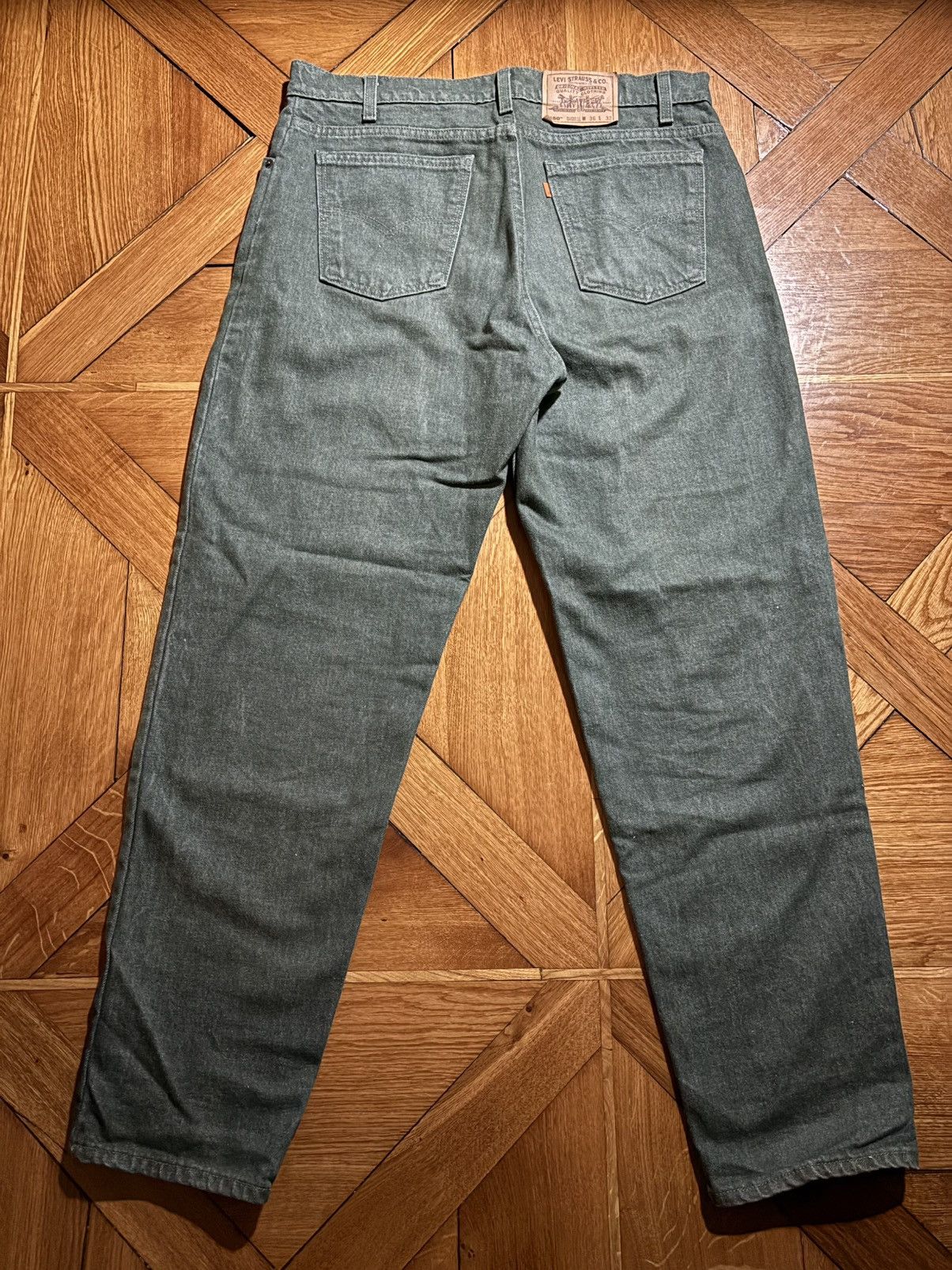 Levi's Vintage Clothing Vintage 80’s Levis Orange Tab Denim Jeans Size US 36 / EU 52 - 4 Thumbnail