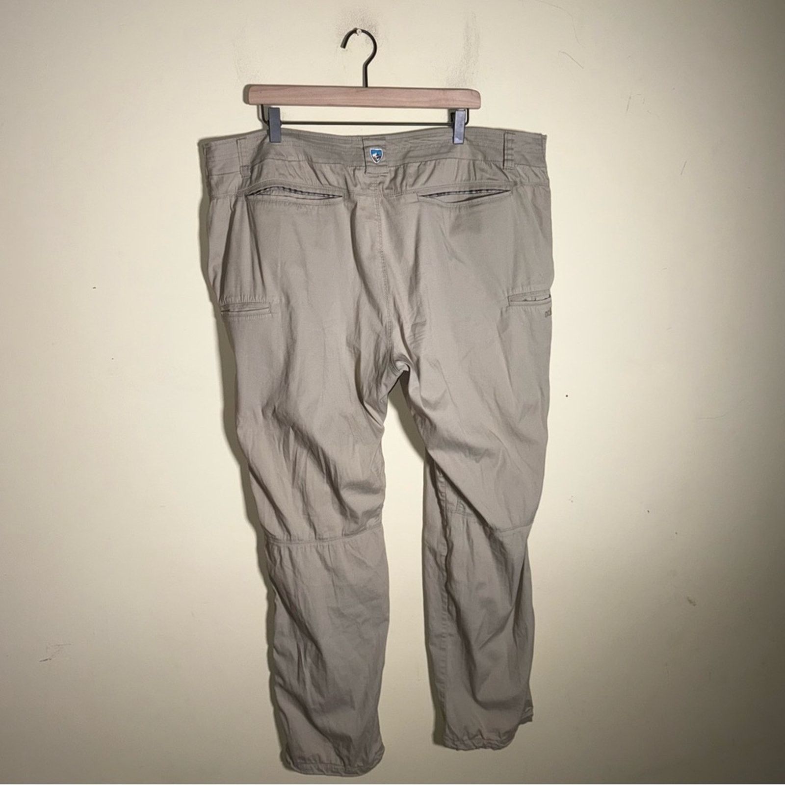 Kuhl KÜHL Khaki outdoor lightweight hiking gorpcore Pants 42x30 Size US 42 / EU 58 - 8 Thumbnail