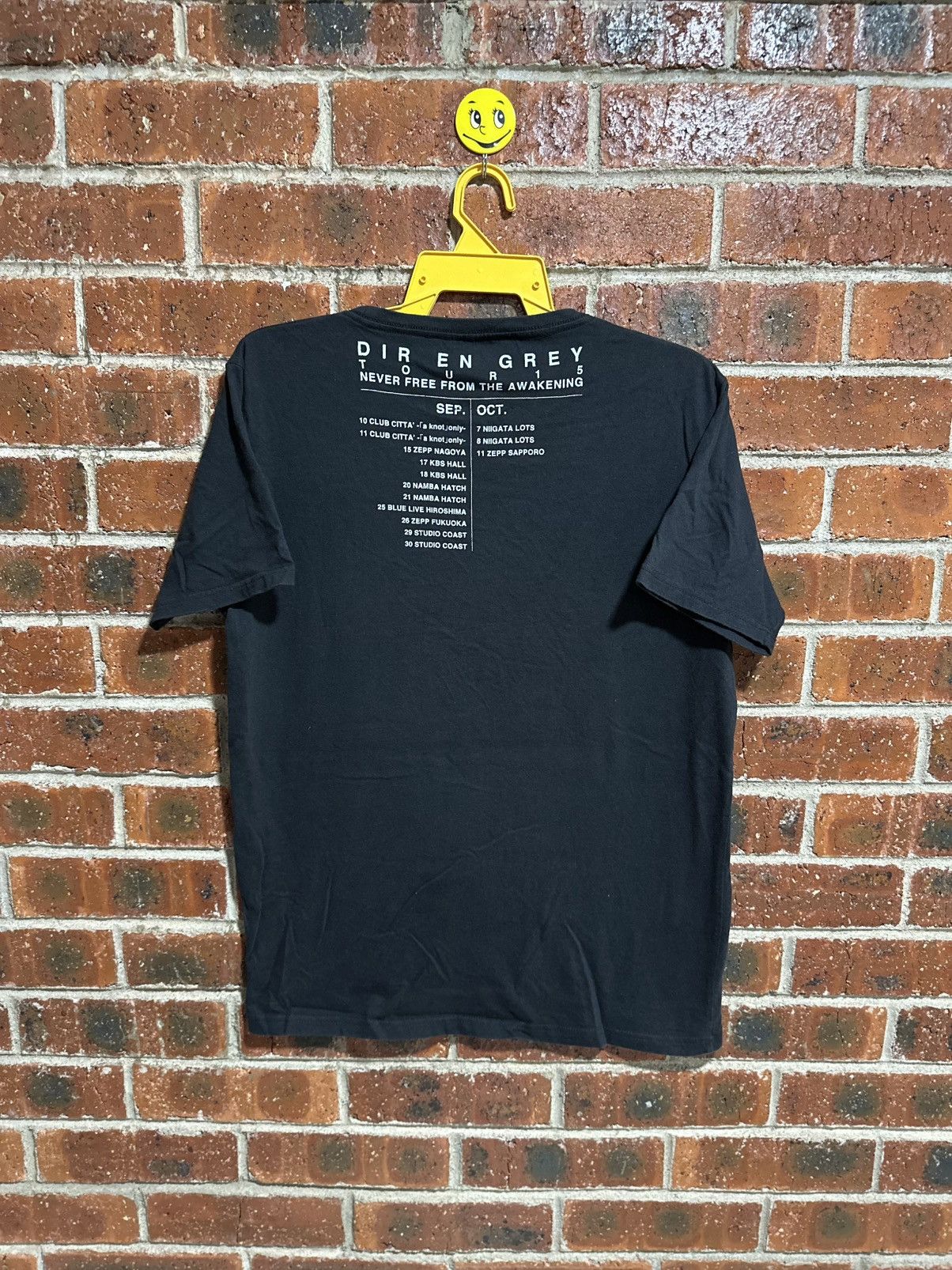 Band Tees × Japanese Brand × Vintage Vintage Dir En Grey Deadly Claris Faded Tee Size US M / EU 48-50 / 2 - 8 Thumbnail