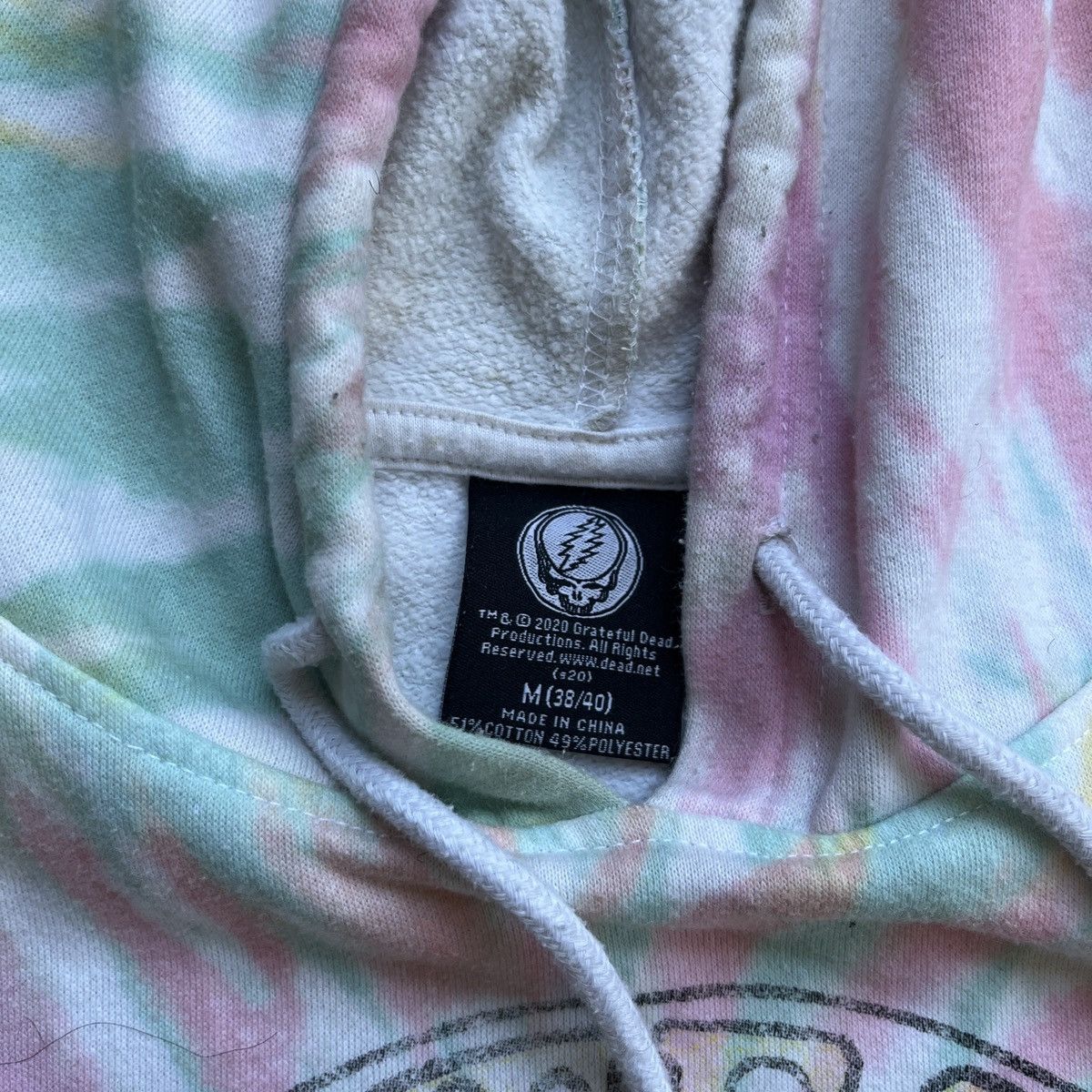 Grateful Dead GRATEFUL DEAD TIE DYE HOODIE Size US M / EU 48-50 / 2 - 3 Thumbnail