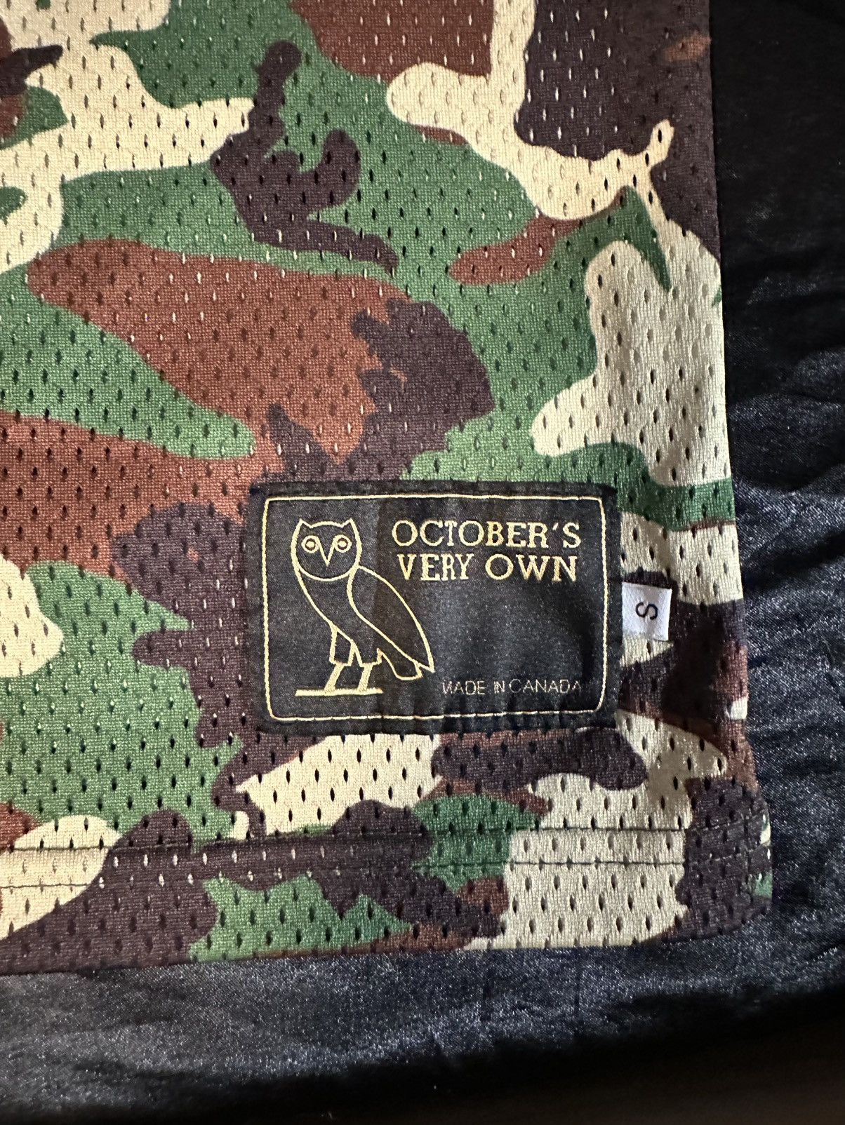 October's Very Own Drake OVO Camo Jersey Size US S / EU 44-46 / 1 - 4 Thumbnail