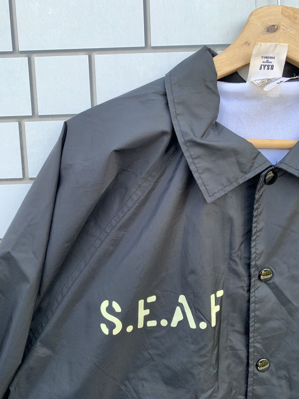 Vintage Vintage USAF SETAGAYA A. F. BASE WINDBREAKER BY TOKORO G. Size US M / EU 48-50 / 2 - 5 Thumbnail
