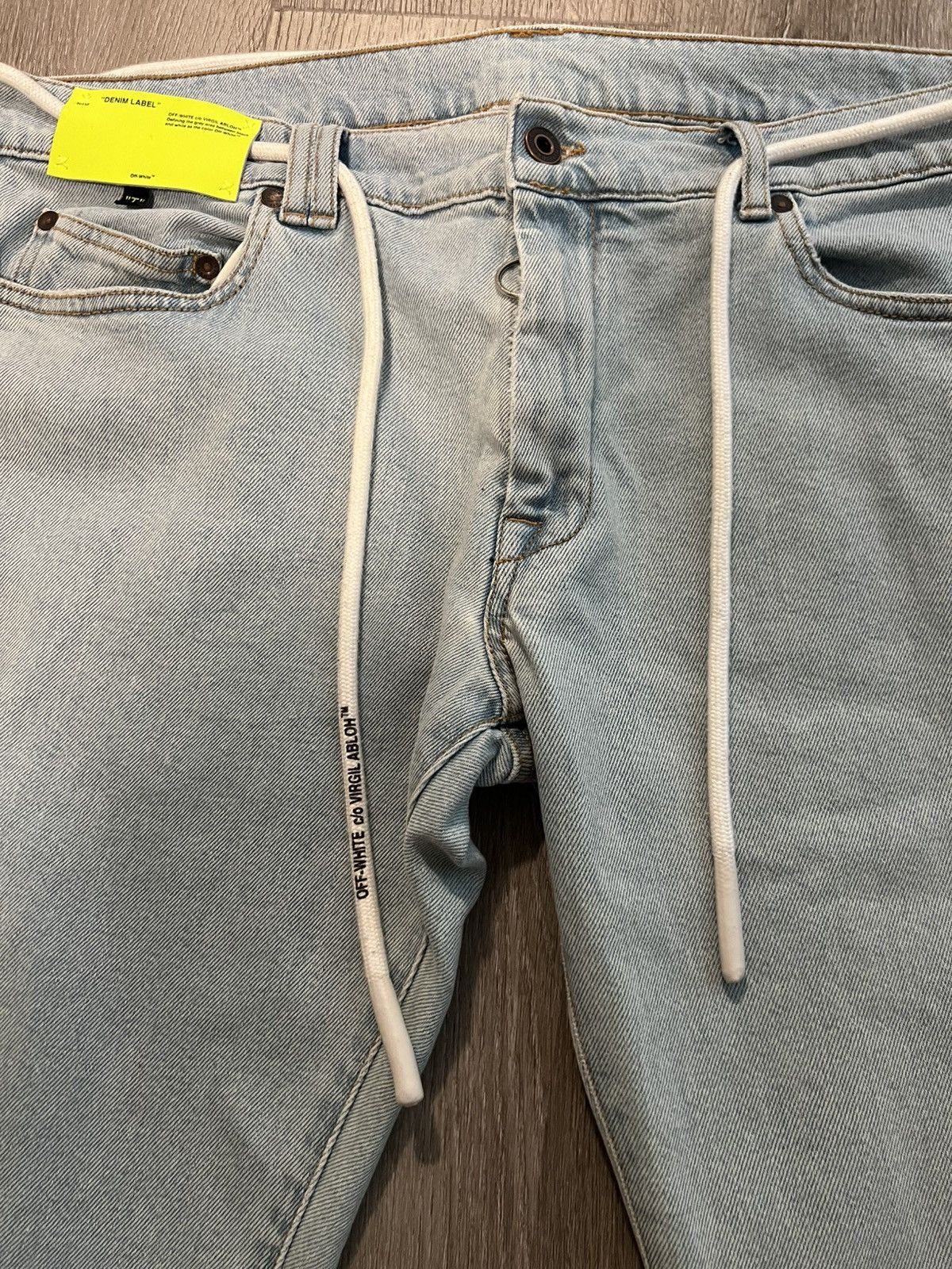 Off-White OFF-WHITE DENIM PANTS Size US 36 / EU 52 - 2 Thumbnail