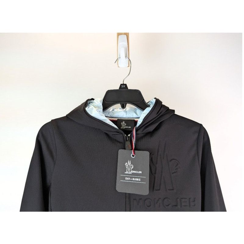 Moncler o1rshd1 Zip Hoodie in Black Size US L / EU 52-54 / 3 - 3 Thumbnail