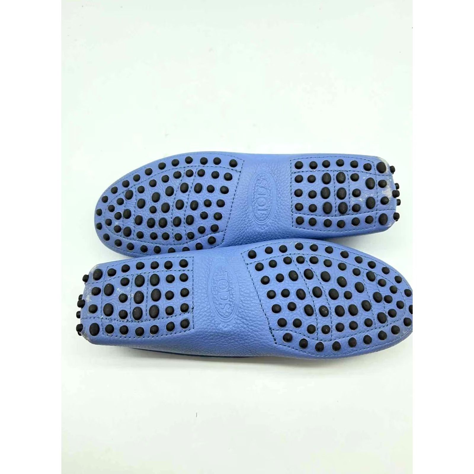 Vintage Tod's Blue Slip On Flats Shoes 35.5 Women Mens? Size US 6 / IT 36 - 6 Thumbnail