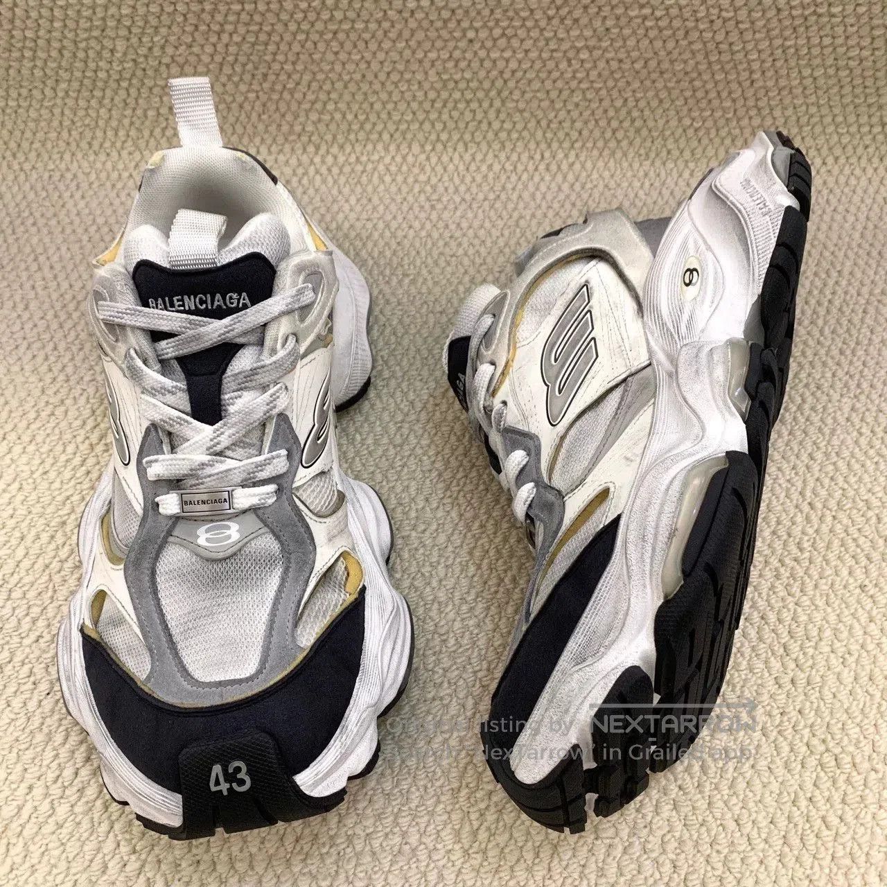 Balenciaga balenciaga cargo low. Size US 10 / EU 43 - 3 Thumbnail