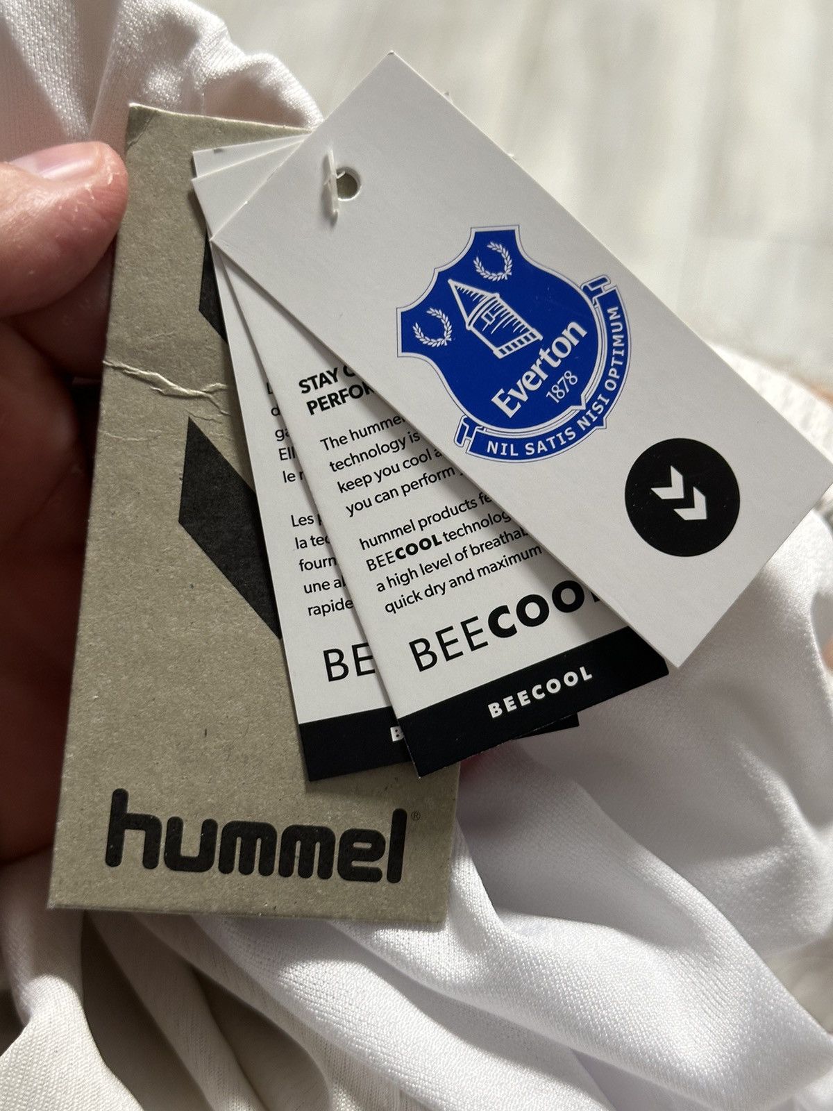 Hummel New Hummel Everton Football Shorts 2021/22 Size US 32 / EU 48 - 6 Thumbnail