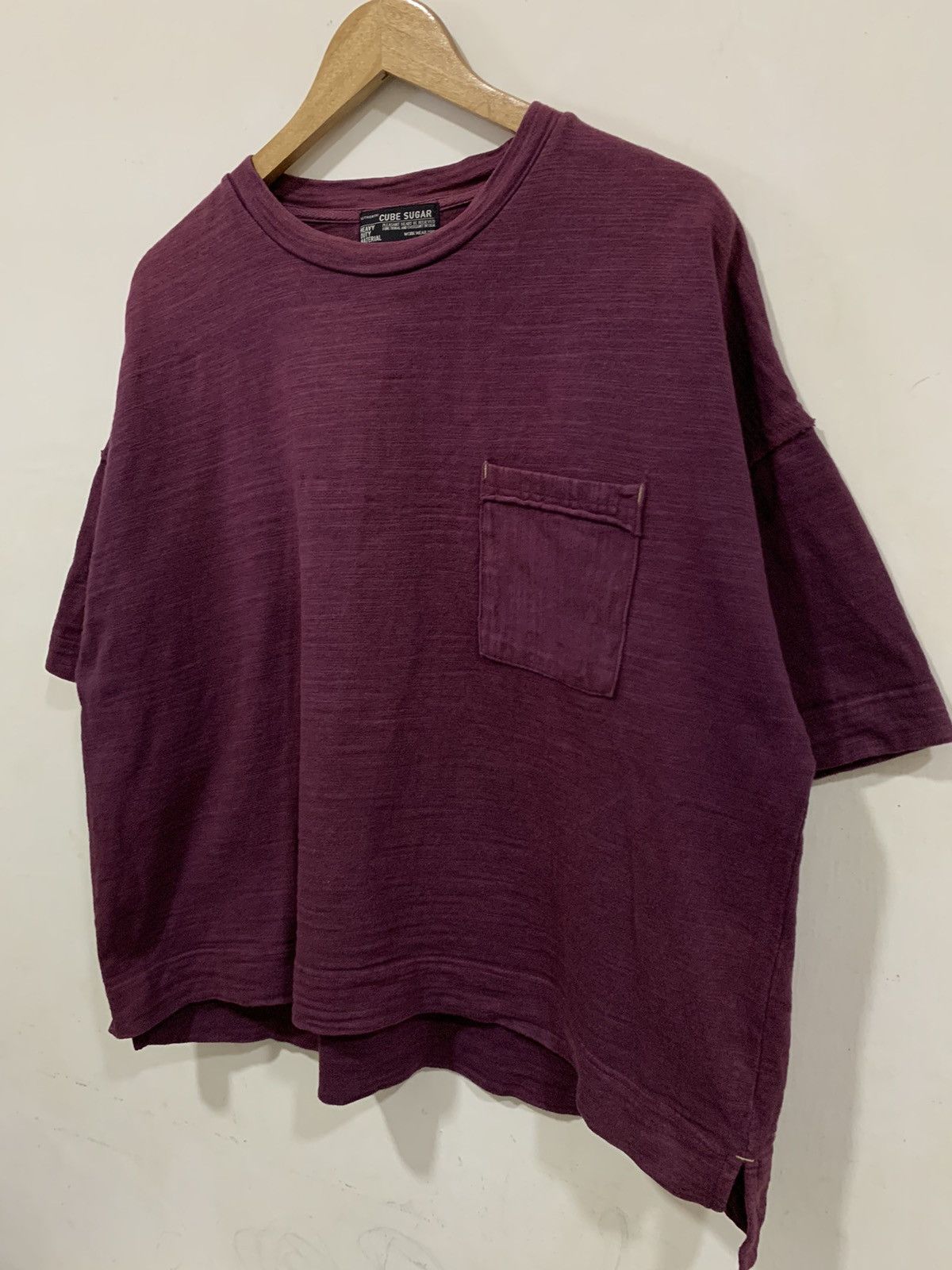 Japanese Brand Japanese Brand Cube Sugar Boxy Pocket Tee Size US M / EU 48-50 / 2 - 4 Thumbnail