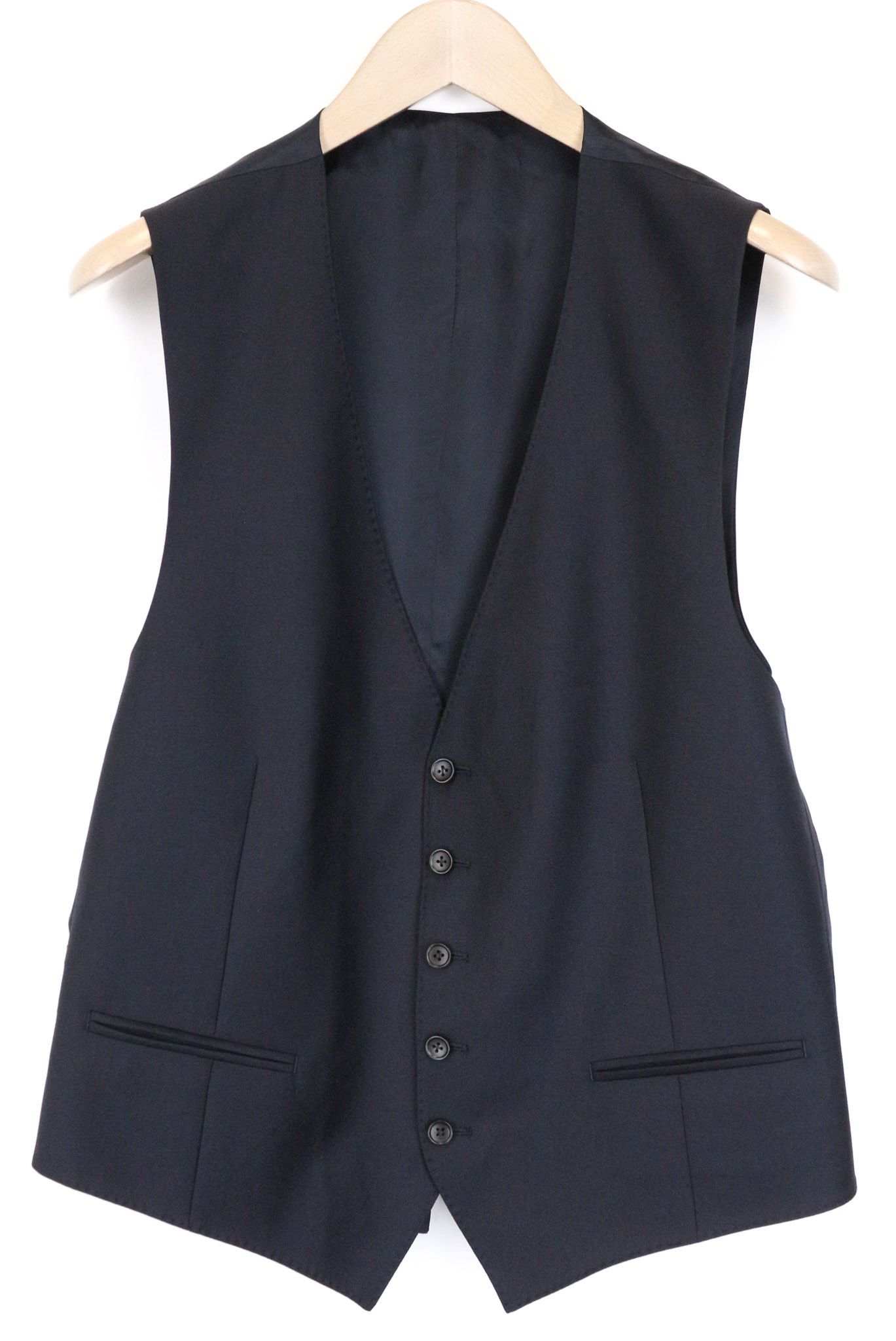 Suitsupply FERRARA UK42R Blue Wool Pleated 2 Piece Suit 75761 Size 42R - 2 Thumbnail