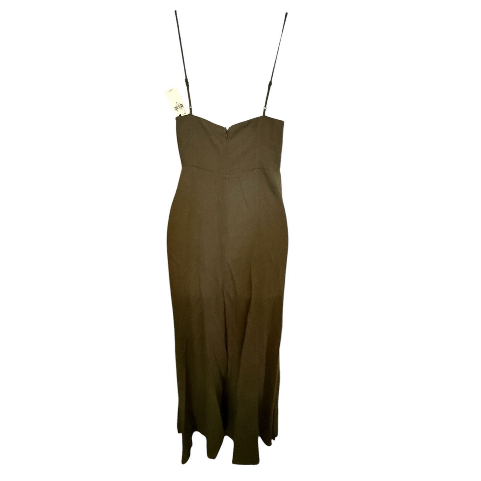 Express NWT Expres Oliver Green cami Jumpsuit. XS Size 27" / US 4 / IT 40 - 2 Thumbnail