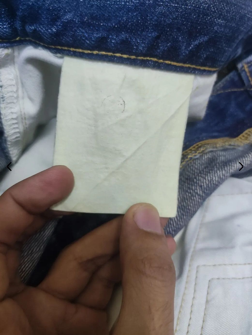 Studio D'Artisan Vintage Studio D Artisan Button Baggy Selvedge Distressed Size US 34 / EU 50 - 15 Thumbnail