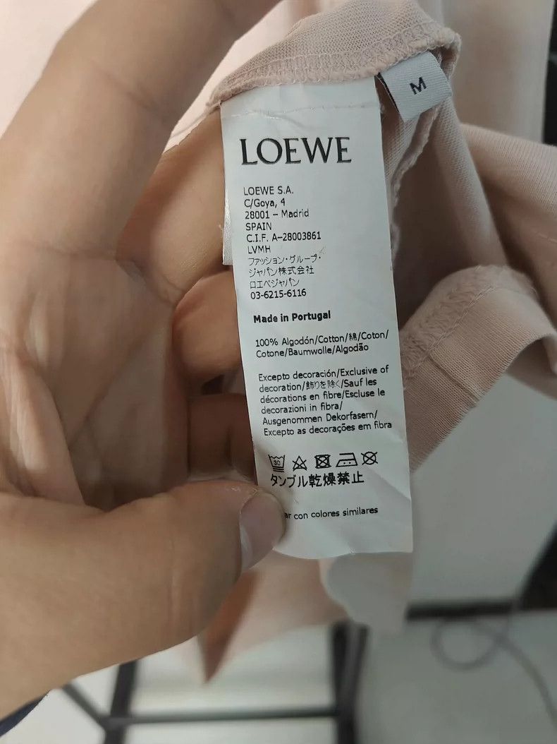 Loewe LOEWE Embroidered logo short sleeves Size M / US 6-8 / IT 42-44 - 3 Thumbnail