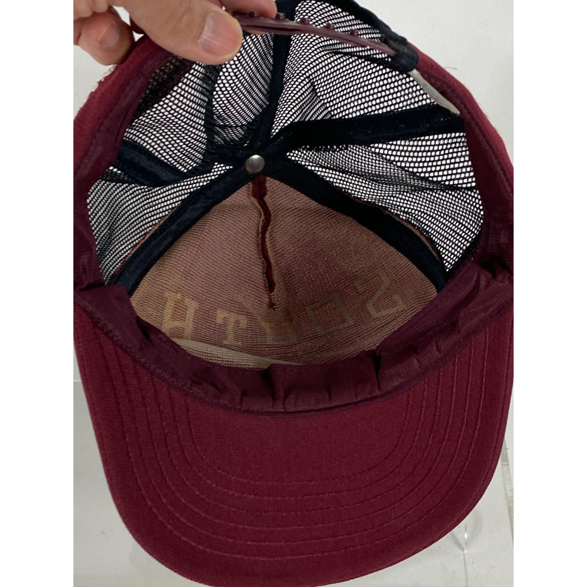 Other × Vintage VTG Rare Kinley South Nodaway Longhorns Trucker Mesh Snapbac Size ONE SIZE - 6 Thumbnail