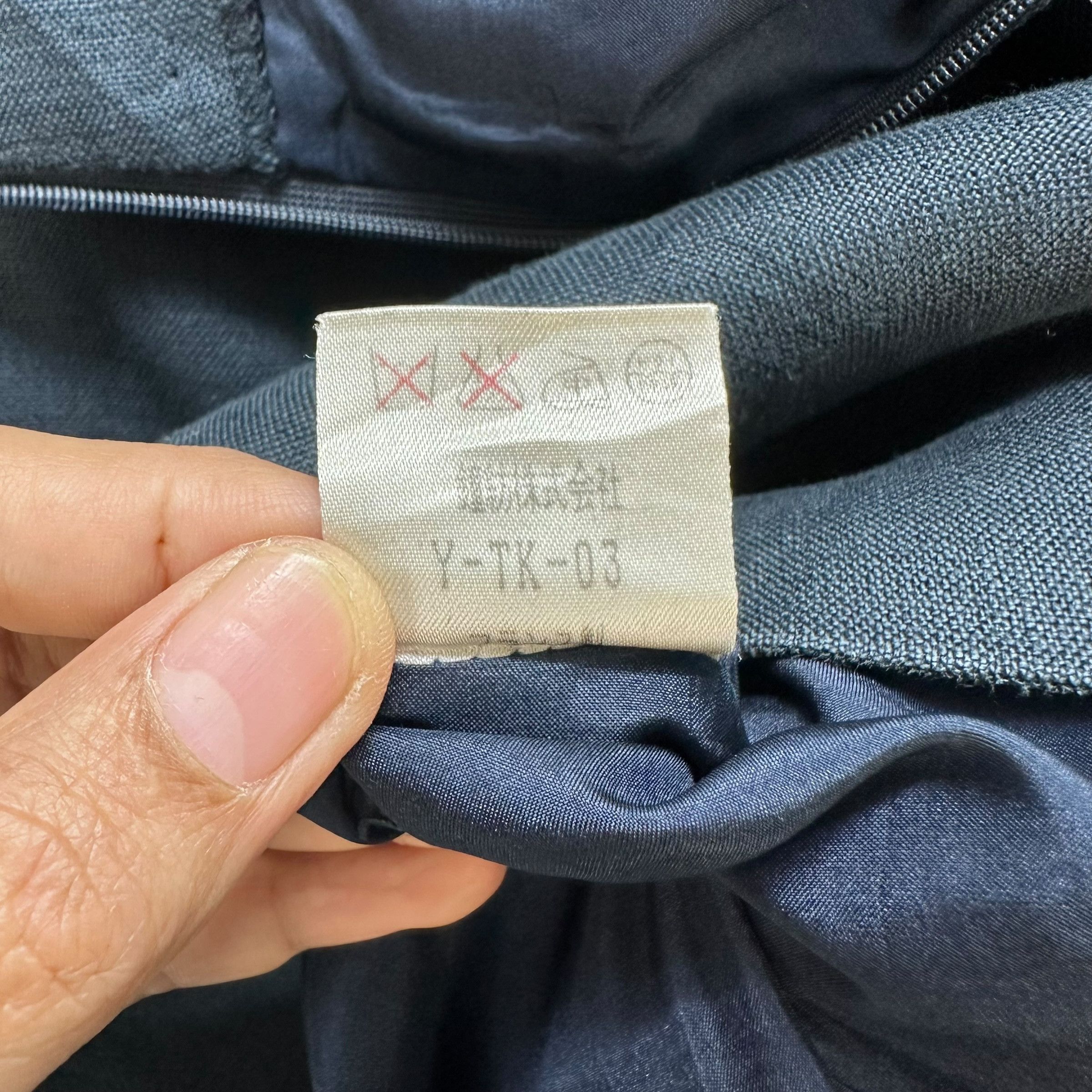 Christian Dior Monsieur Vintage 90’s CHRISTIAN DIOR BOUTIQUE Linen Skirt #A68-1640 Size 26" / US 2 / IT 38 - 9 Thumbnail