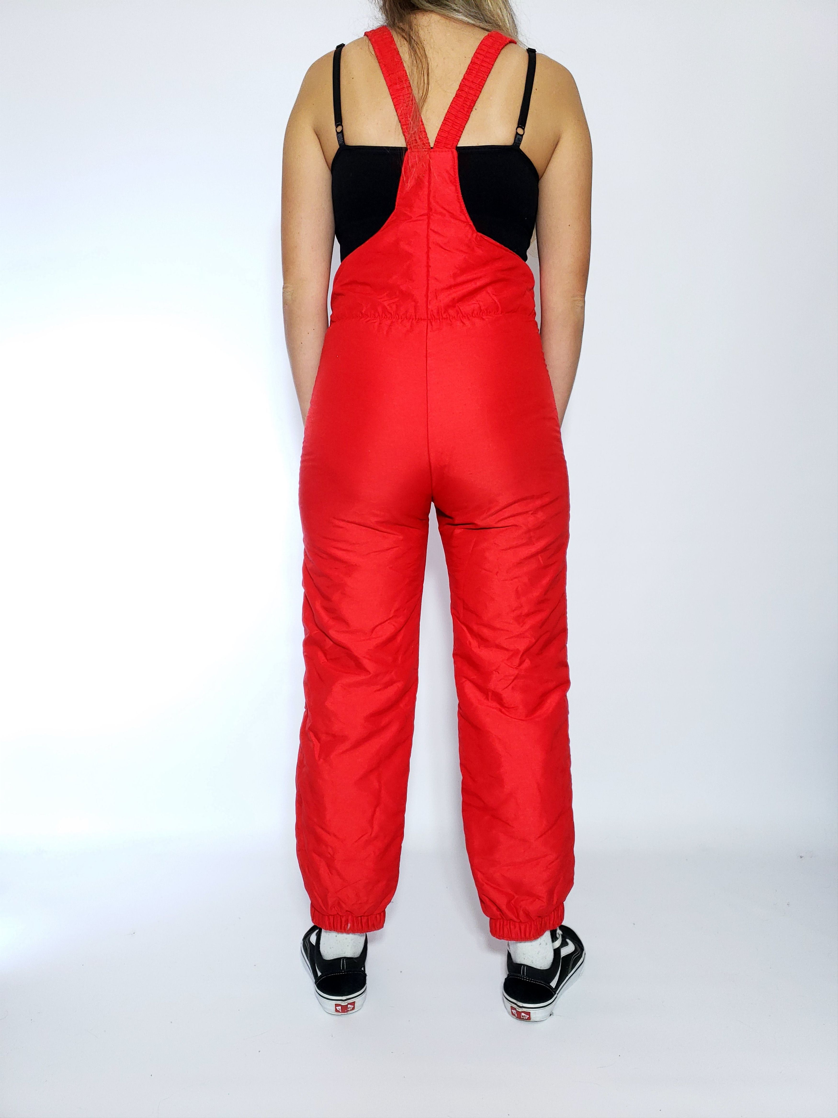 Vintage Vintage Ski Pants | Retro |Red Snowboarding | made in France Size 25" / US 0 / IT 36 - 8 Thumbnail