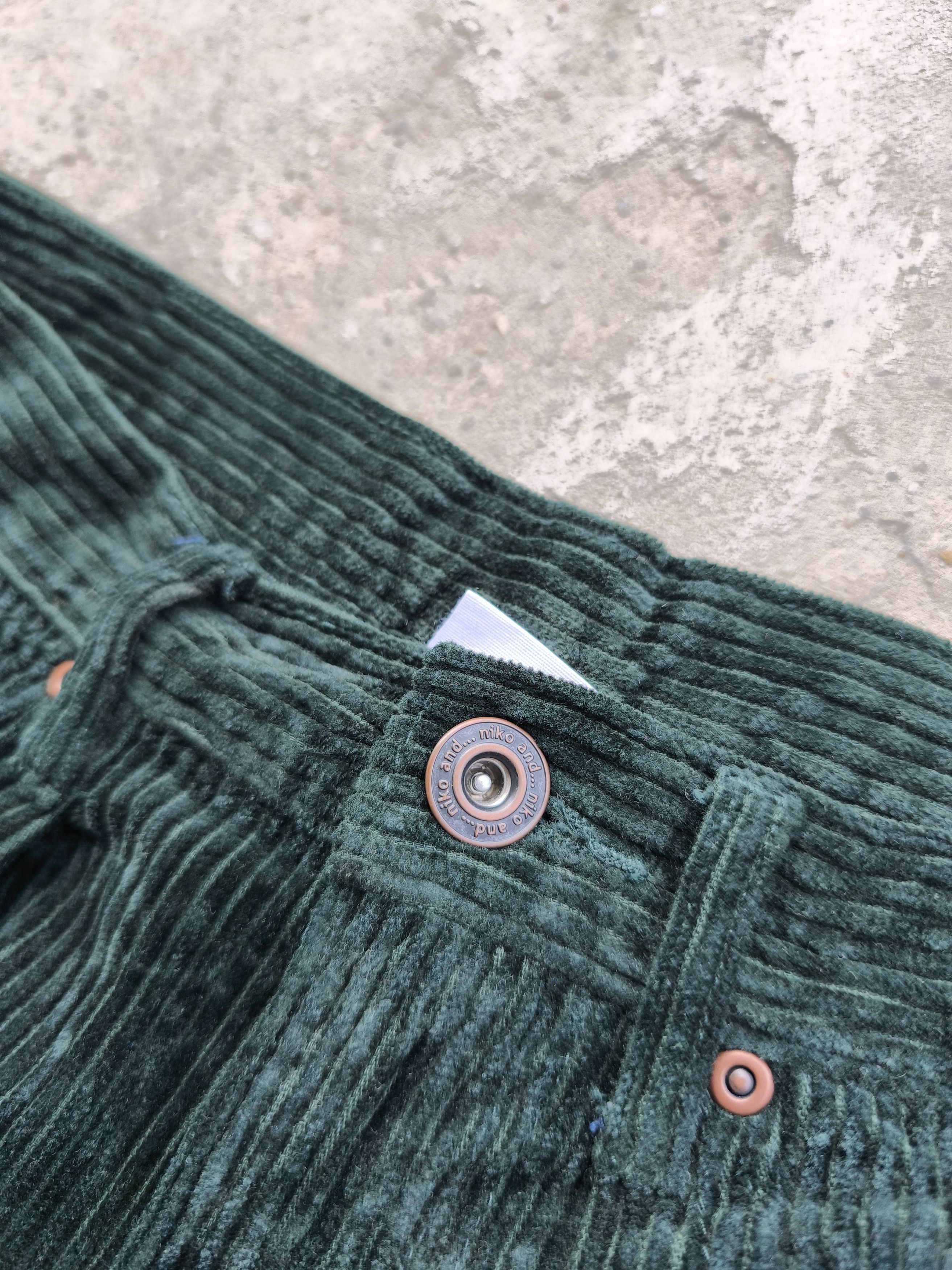 Issey Miyake × Japanese Brand Niko and Corduroy wide pants Size US 28 / EU 44 - 4 Thumbnail