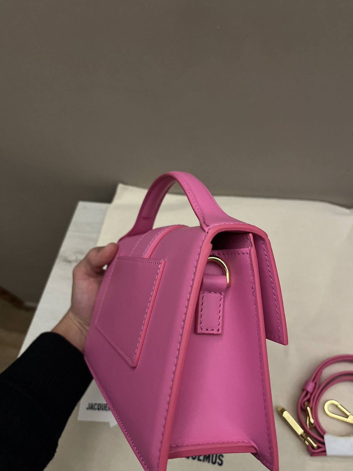 Jacquemus Jacquemus Le Grand Neon Pink Size ONE SIZE - 5 Thumbnail