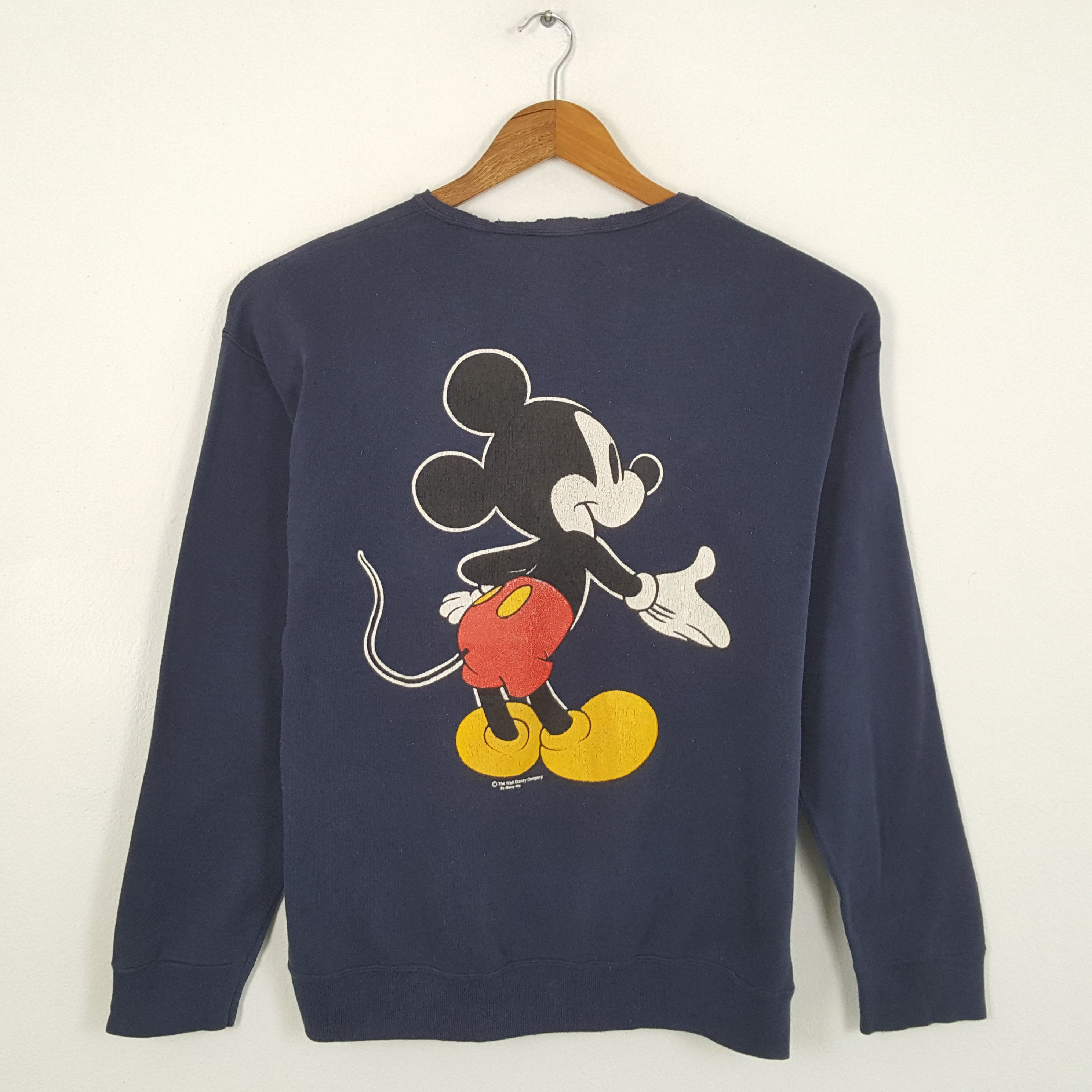 Disney × Mickey Mouse × Vintage Vintage 90's MICKEY MOUSE DISNEY Promo Sweatshirts Size US L / EU 52-54 / 3 - 3 Thumbnail