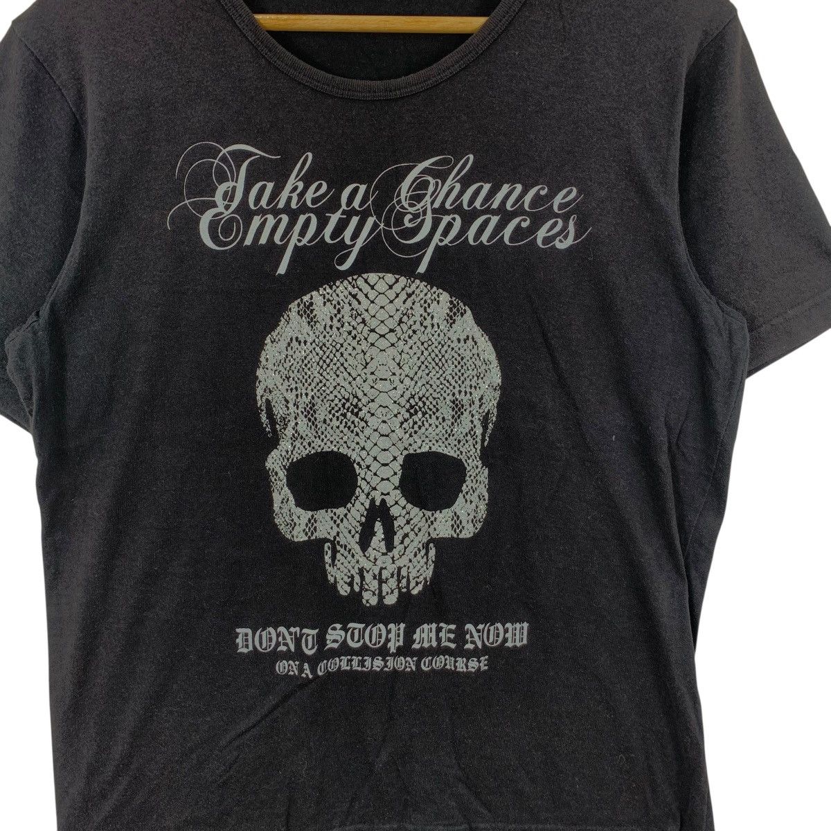 Spinash SPINASH JAPAN SKULL Bones Gothic Punk Tee Shirt Top Dont Size L / US 10 / IT 46 - 5 Thumbnail