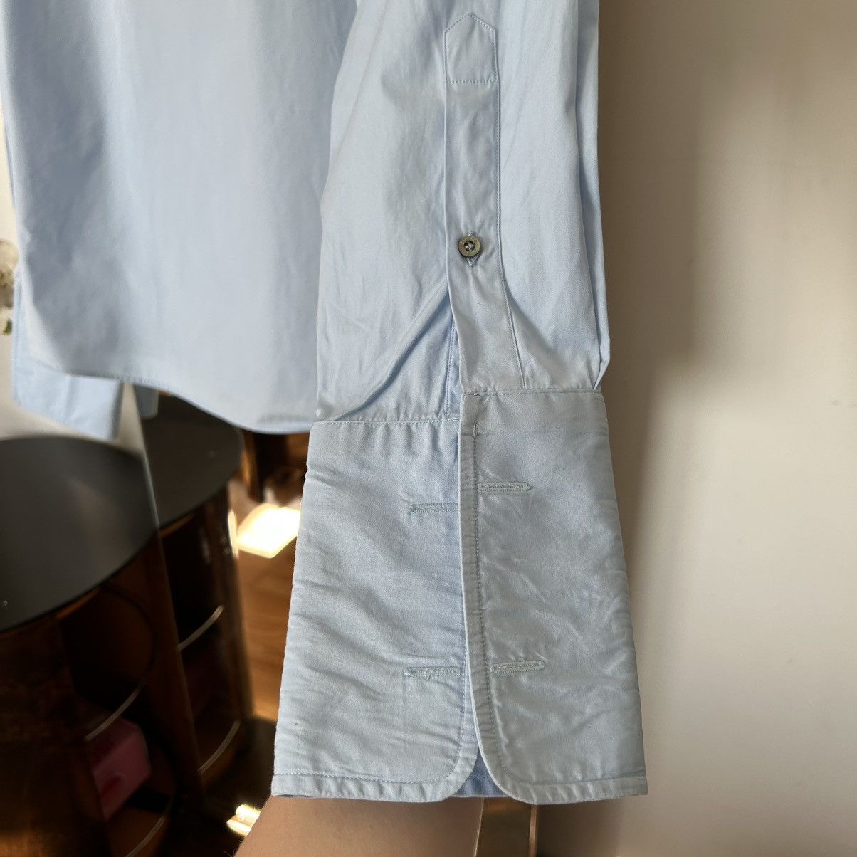 Gucci × Tom Ford Vintage Gucci dress shirt by Tom Ford Size 46R - 9 Thumbnail