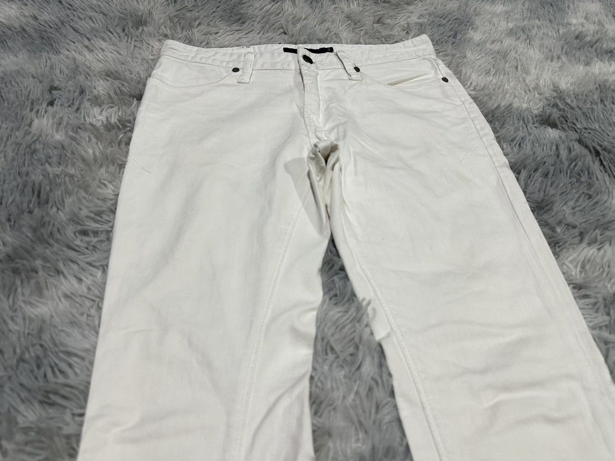 GOSTAR DE FUGA 🔥Y2K Archived Fuga White Denim Goth Punk Size US 31 - 2 Thumbnail