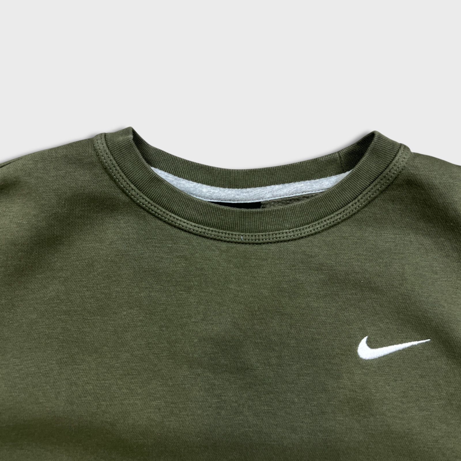 Nike × Vintage Nike Sportswear Sweatshirt Swoosh Fleece Pullover Crewneck Size US M / EU 48-50 / 2 - 2 Thumbnail