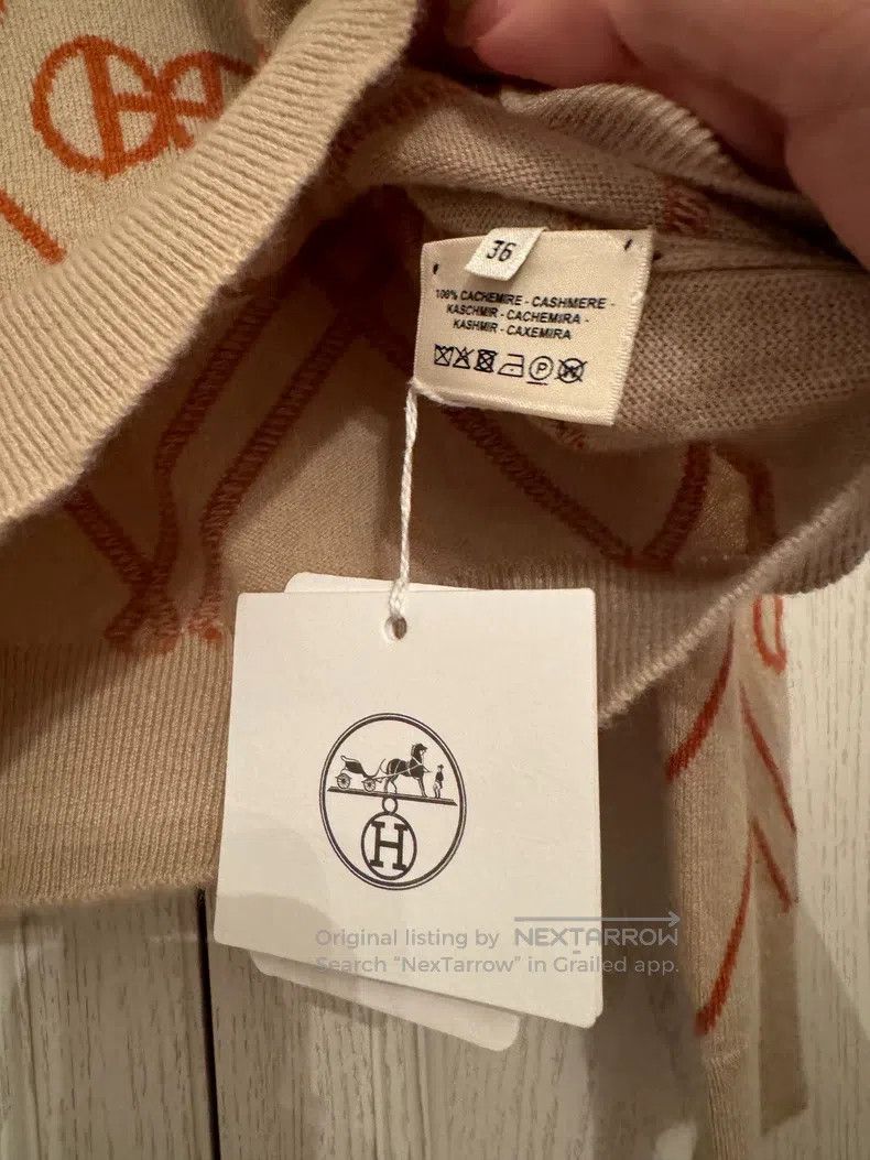 Hermes Hermes Long Sleeve Knit Sweater Size XS / US 0-2 / IT 36-38 - 4 Thumbnail