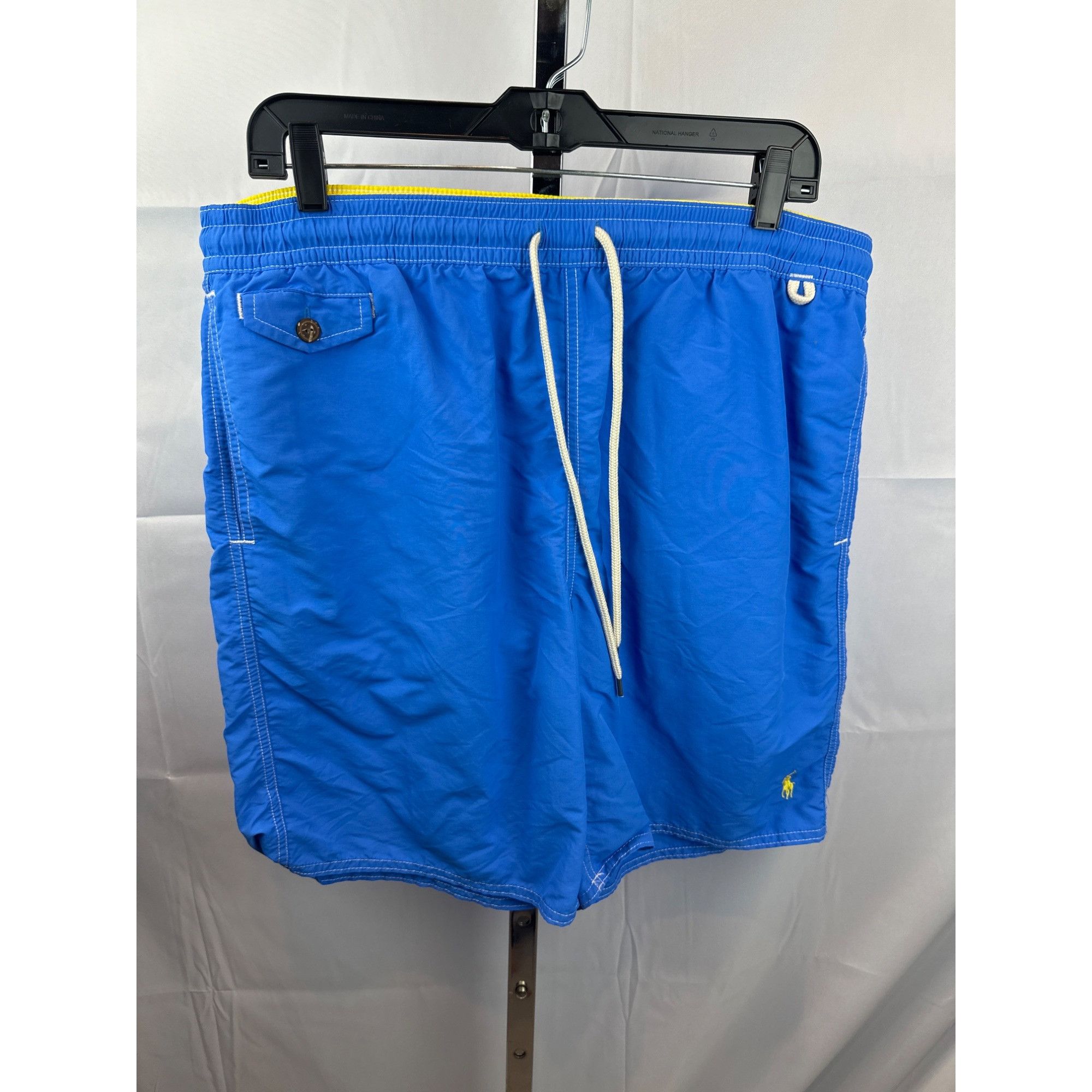 Polo Ralph Lauren Polo Ralph Lauren Mens Blue Swim Shorts XL Nylon/Polyester Size US 44 / EU 60 - 1 Thumbnail