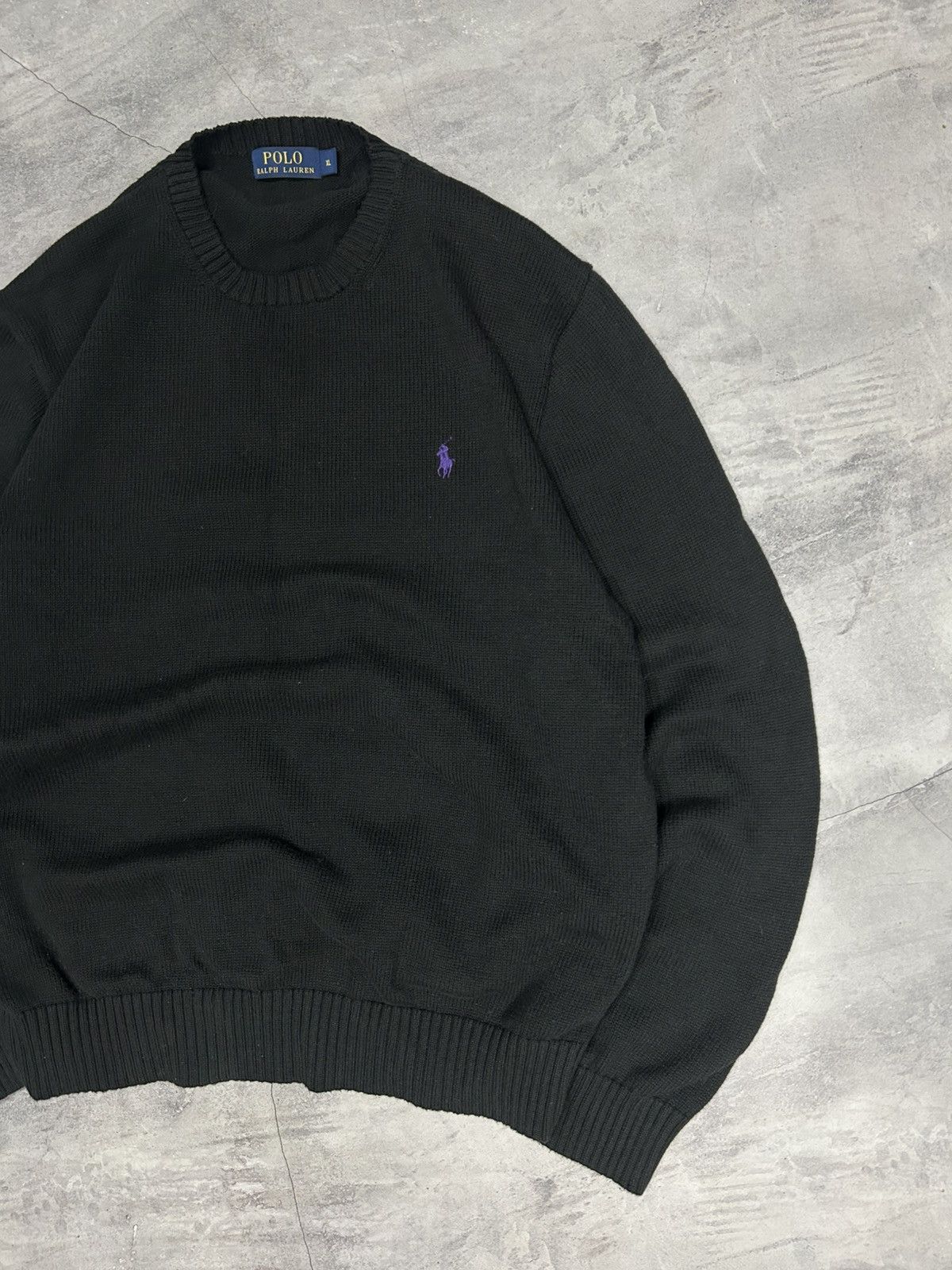 Polo Ralph Lauren Vintage Knit Polo Ralph Lauren Golf Sweatshirt Oldmoney Size US XL / EU 56 / 4 - 2 Thumbnail