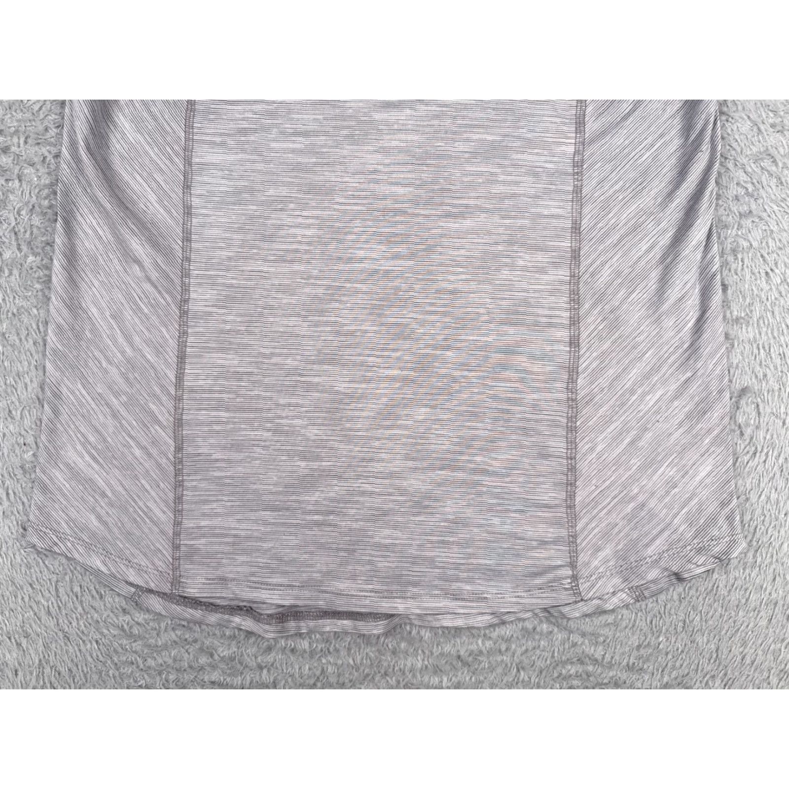 Reebok RBX Shirt Women Medium Gray Heather Tank Sleeveless Polyester Blend RBX Size M / US 6-8 / IT 42-44 - 5 Thumbnail