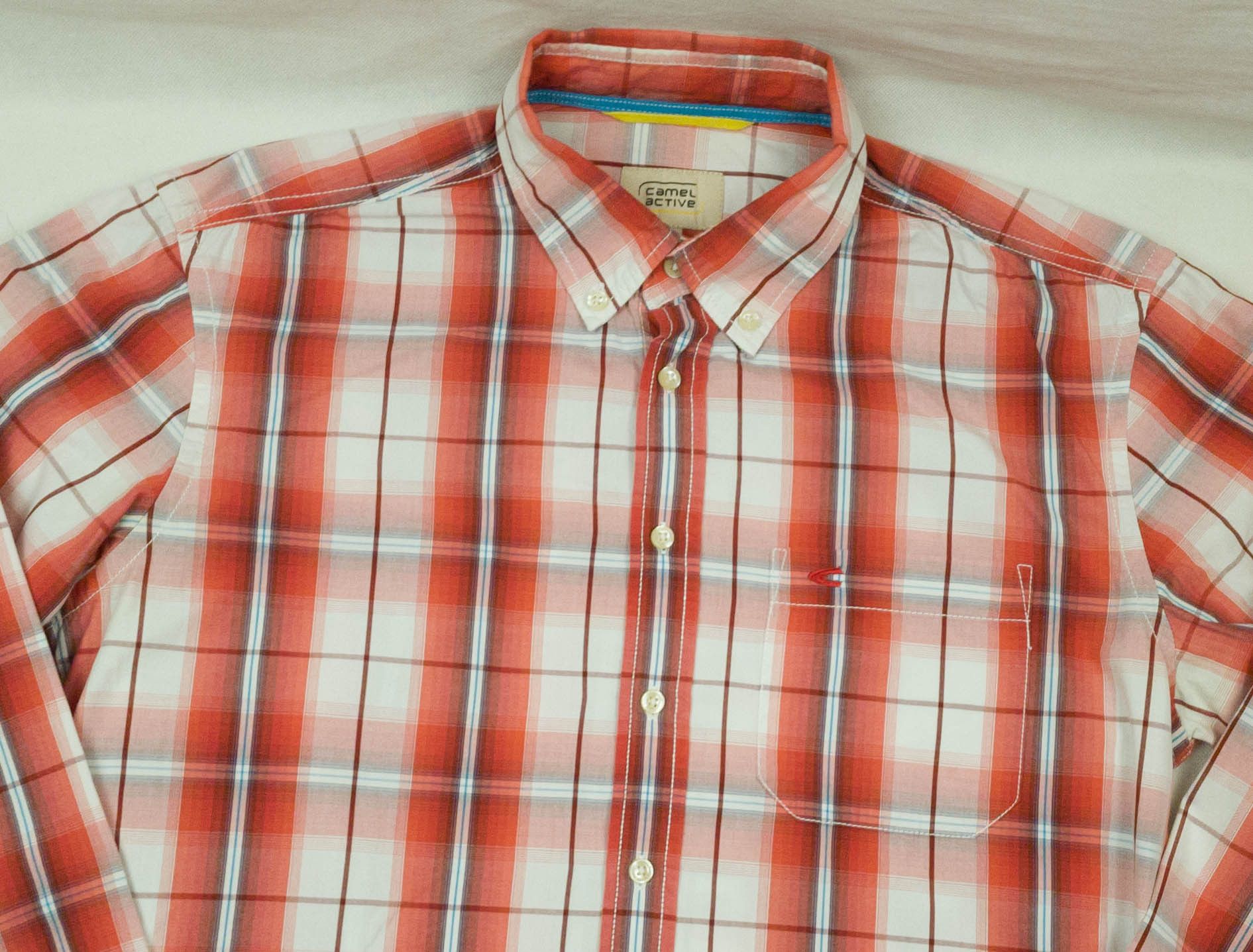 camel active MENS CAMEL ACTIVE SHIRT LONG SLEEVE COTTON SIZE L Size US L / EU 52-54 / 3 - 4 Thumbnail