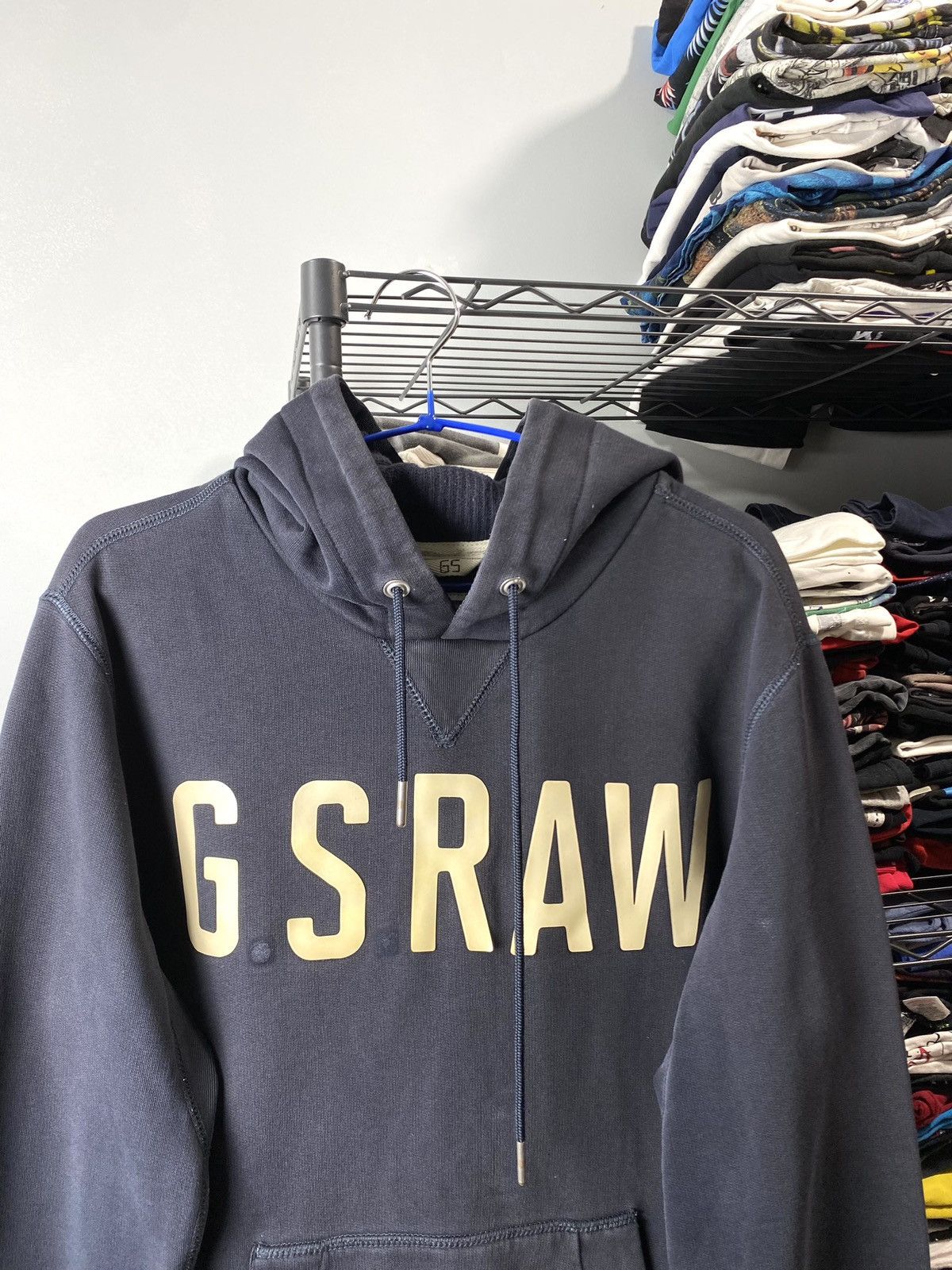 G-Star × Japanese Brand Vintage G Star Raw Hoodie Hype Japan Style Size US L / EU 52-54 / 3 - 2 Thumbnail