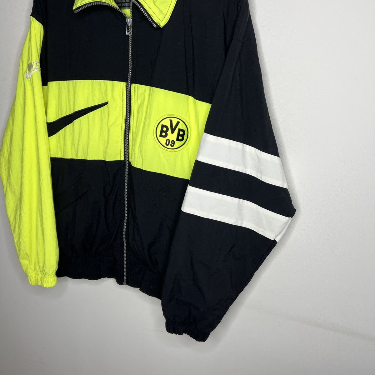 Nike Borussia Dortmund 1995 1996 zip jacket sweater 1990's 90's Size US M / EU 48-50 / 2 - 4 Thumbnail